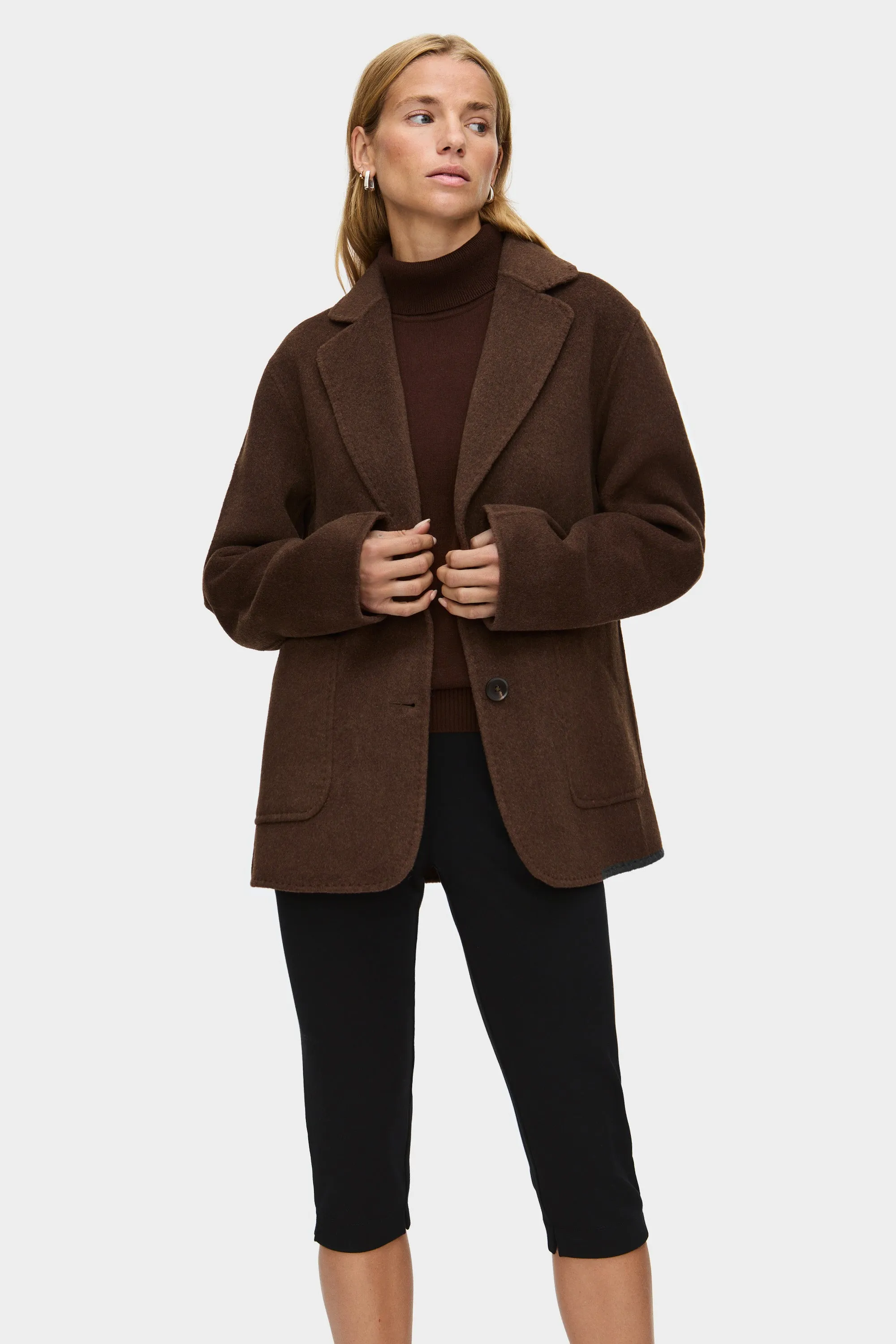 Orson Double Faced Wool Blazer sold by Aligne