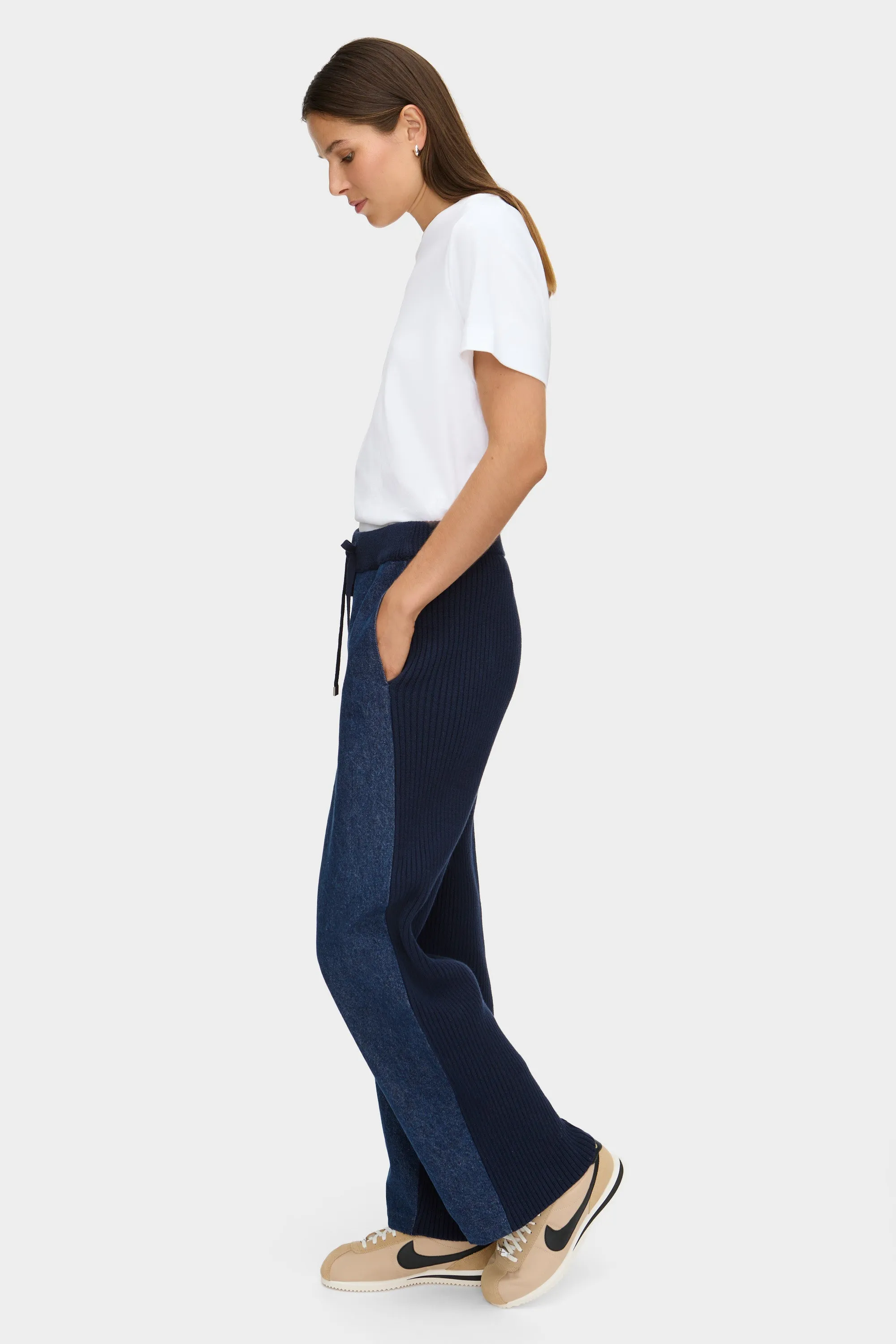 LB Lucia Knitted Denim Trouser sold by Aligne product image thumbnail 3