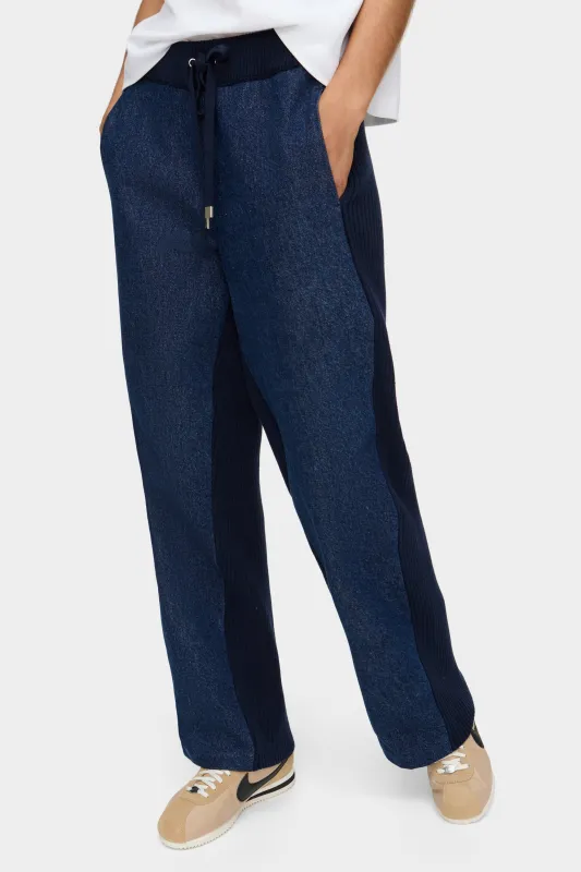 LB Lucia Knitted Denim Trouser sold by Aligne