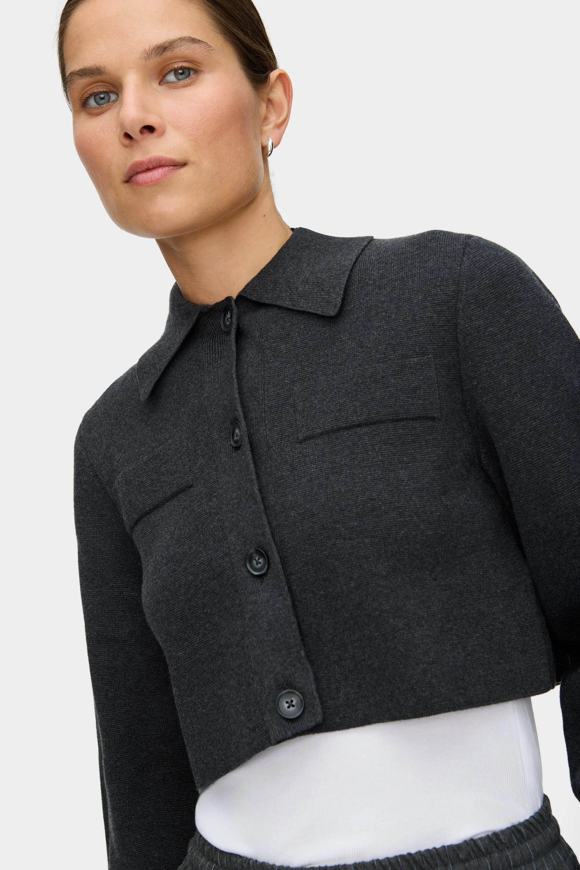 LB Benjy Knitted Cropped Cardigan sold by Aligne product image thumbnail 3