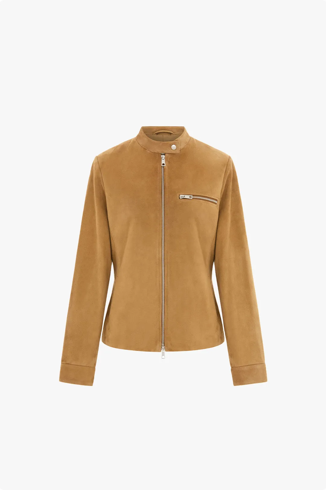 Malina Suede Biker Jacket sold by Aligne product image thumbnail 5