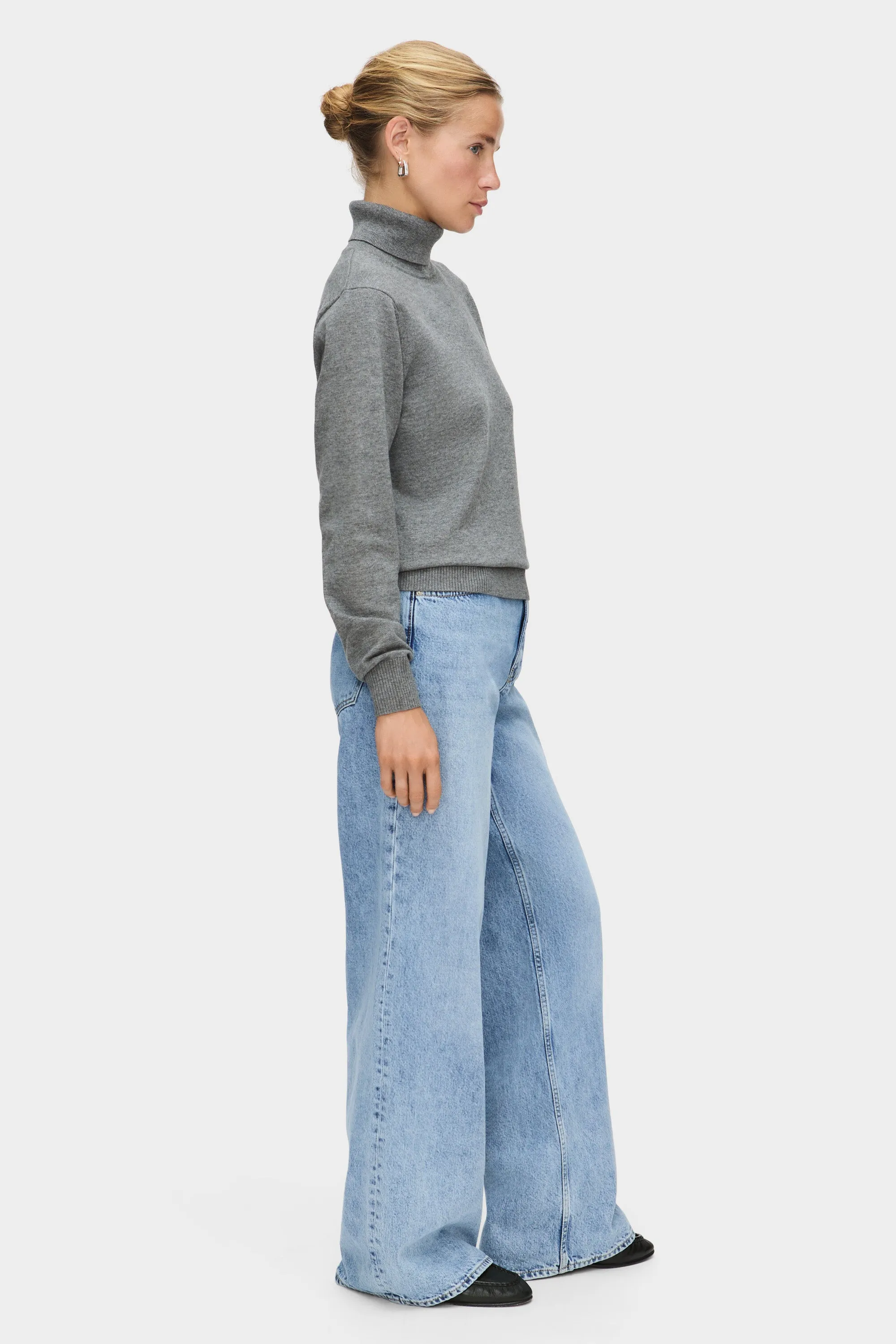 Katie Knitted Roll Neck Jumper sold by Aligne product image thumbnail 3