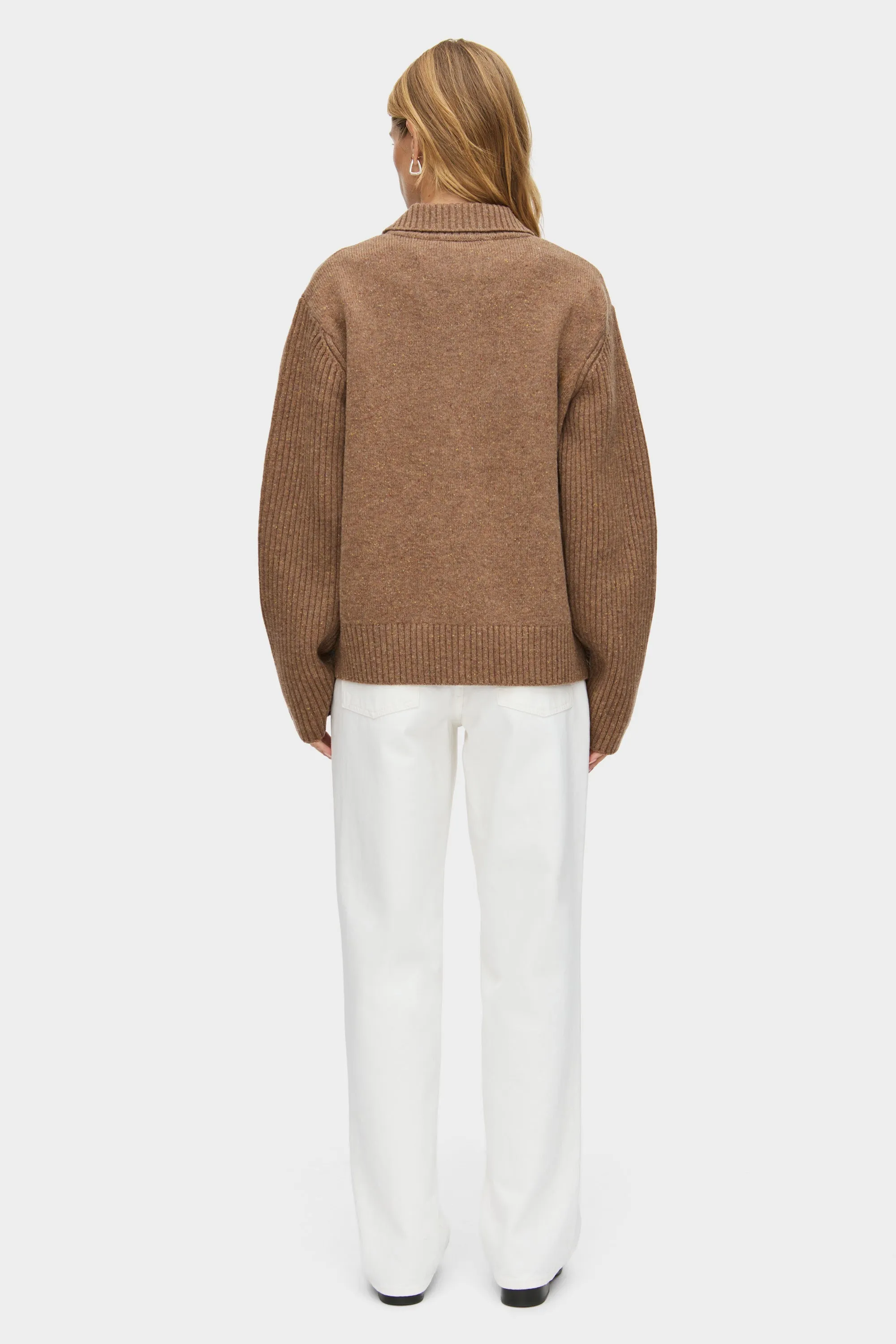 Jill Knitted Polo Jumper sold by Aligne product image thumbnail 4