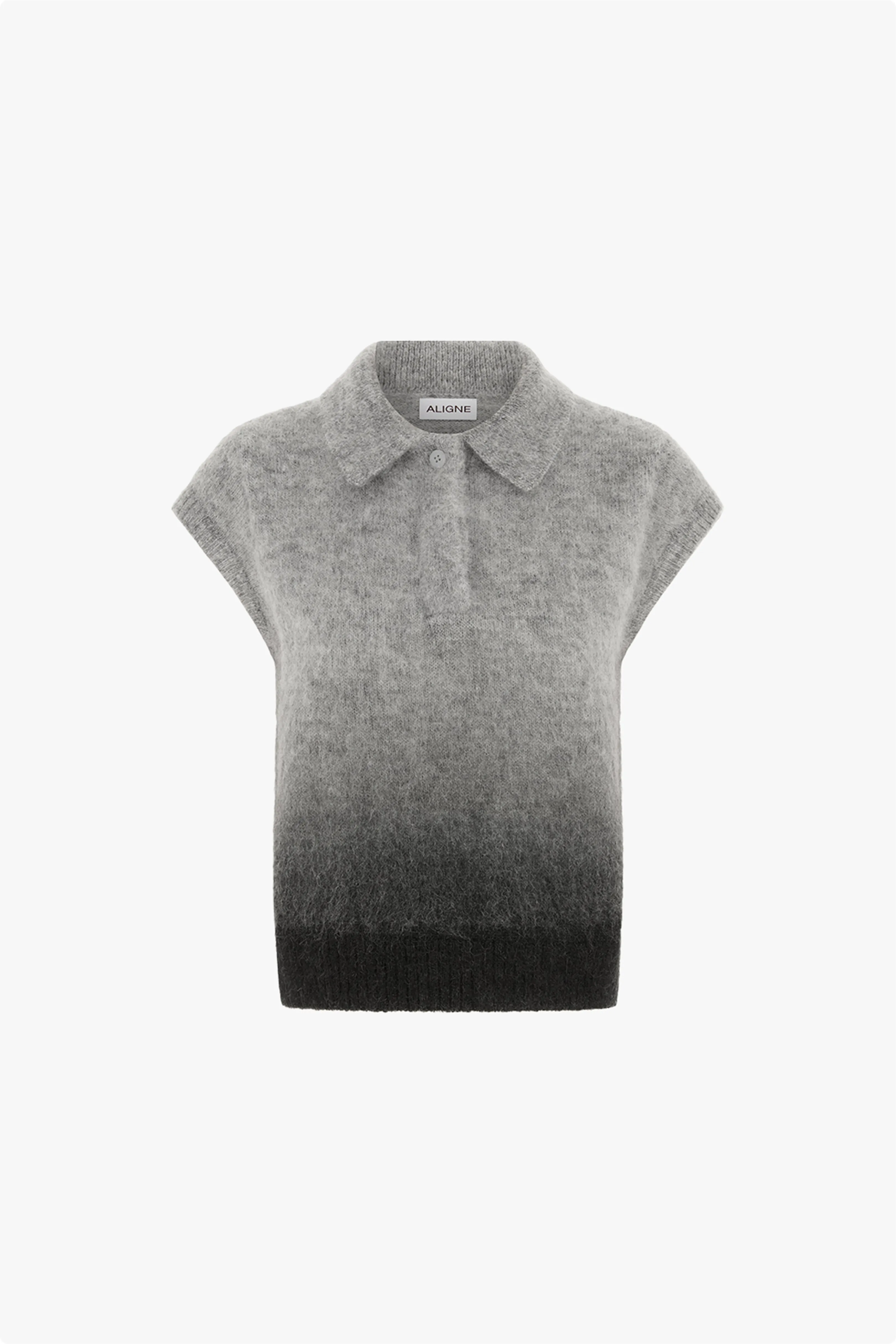 Lexi Mohair Knit Polo Top sold by Aligne product image thumbnail 5
