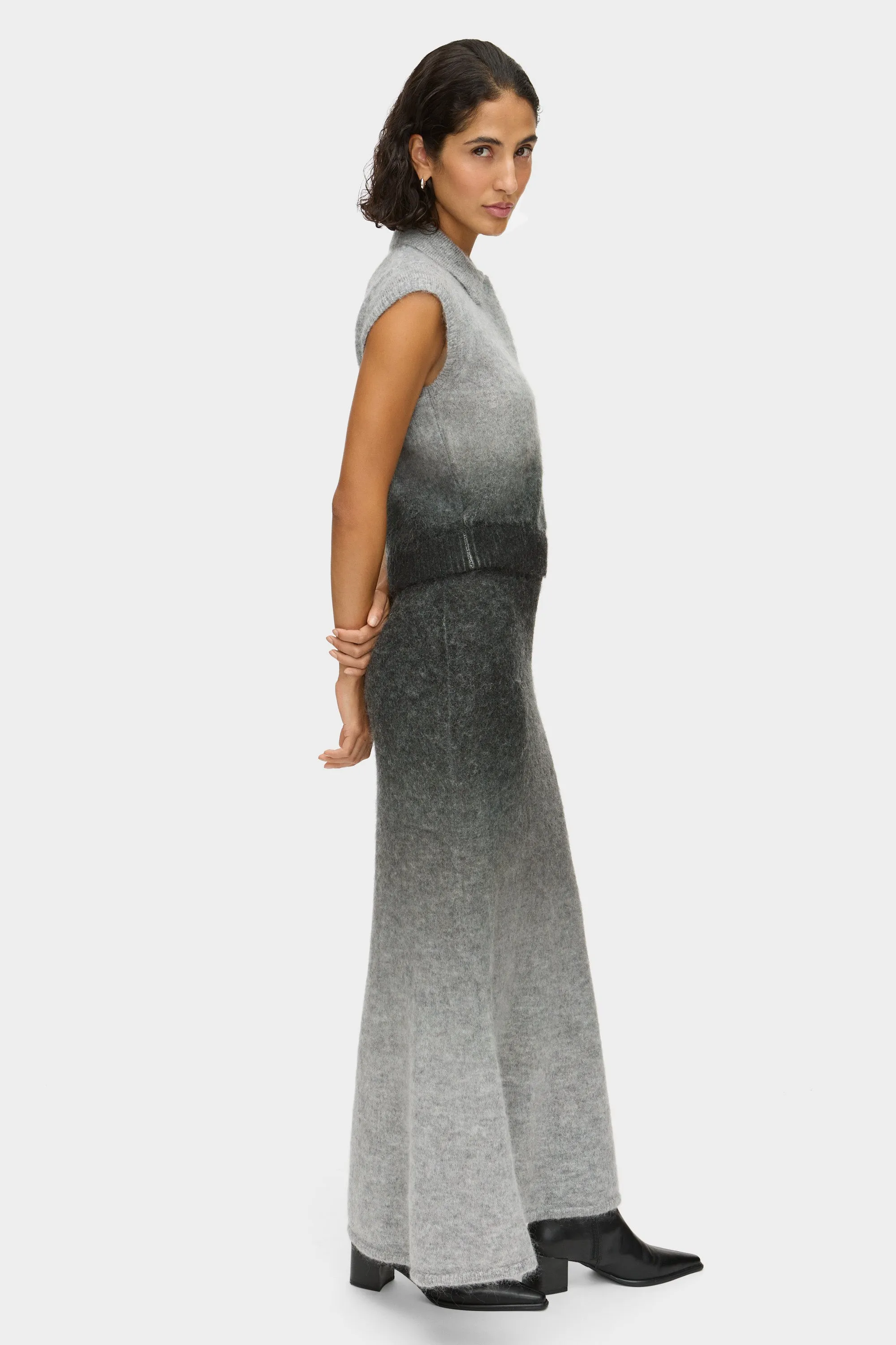 Hattie Mohair Knitted Skirt sold by Aligne product image thumbnail 3