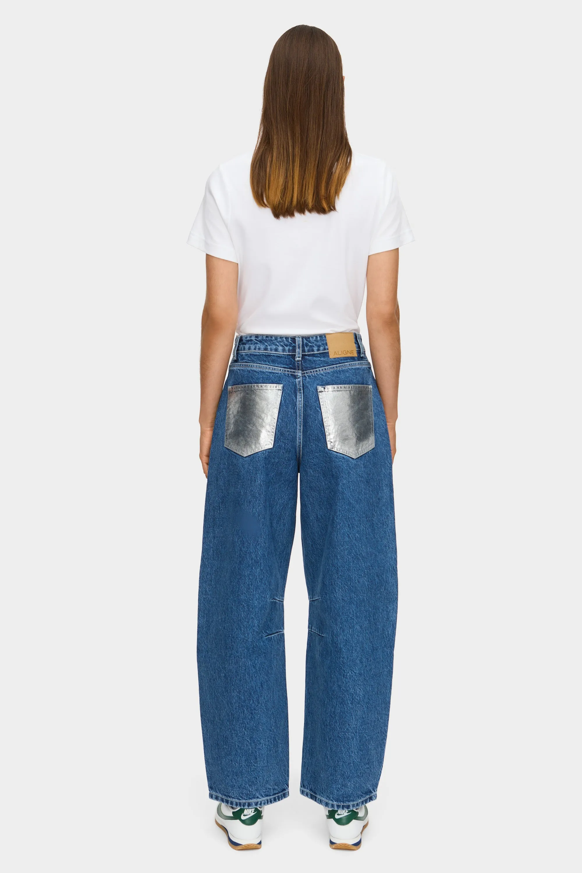LB Foil Pocket Barrel Jeans sold by Aligne product image thumbnail 4
