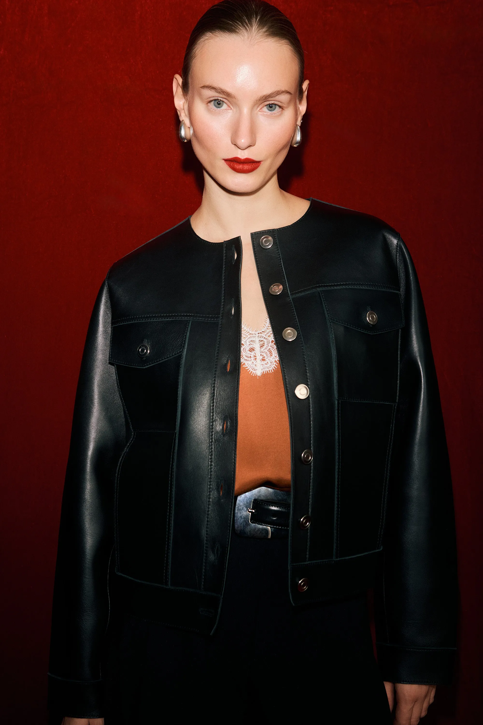 Eme Lace Satin Top sold by Aligne product image thumbnail 3