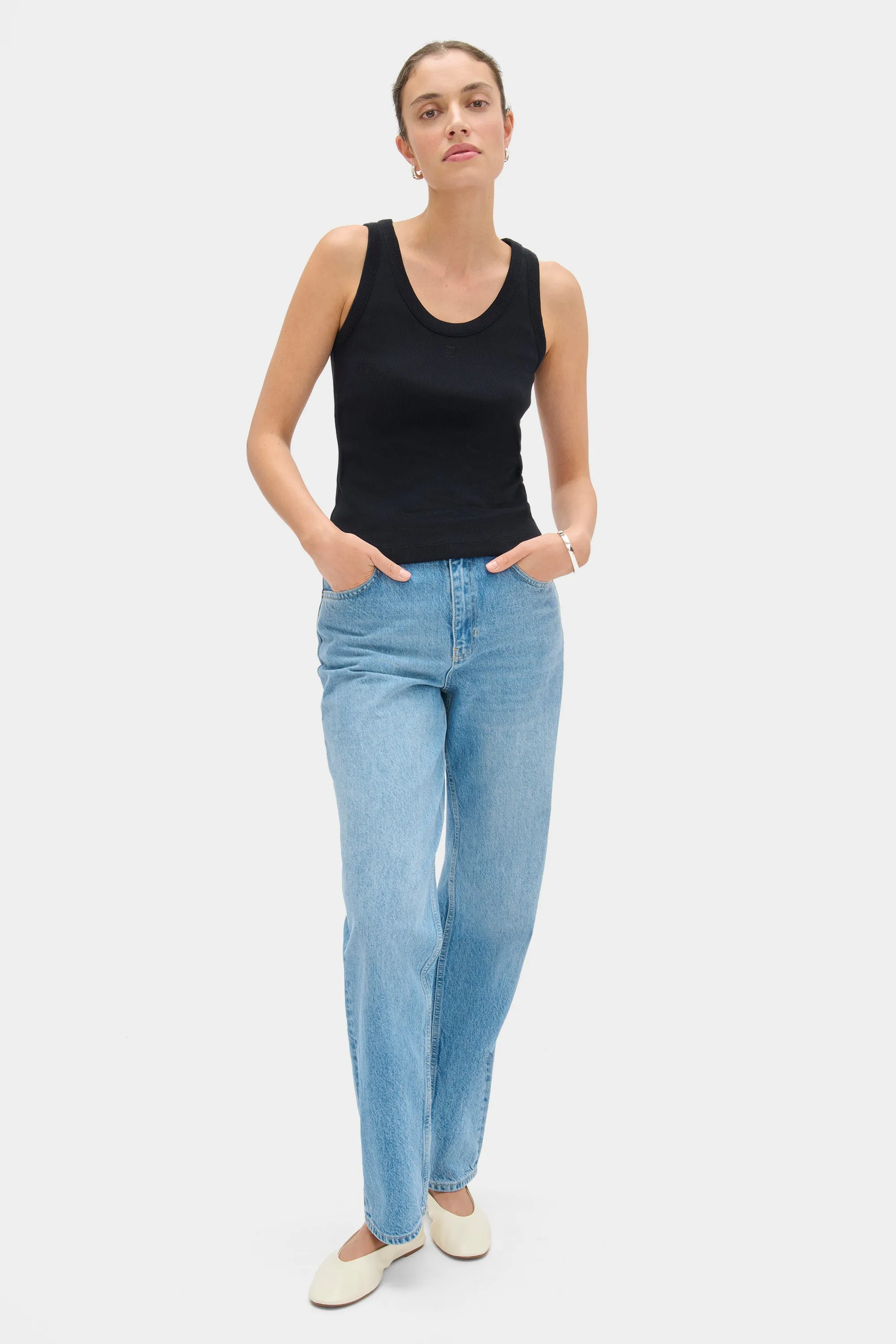 Phillipa Rib Tank Top sold by Aligne product image thumbnail 2