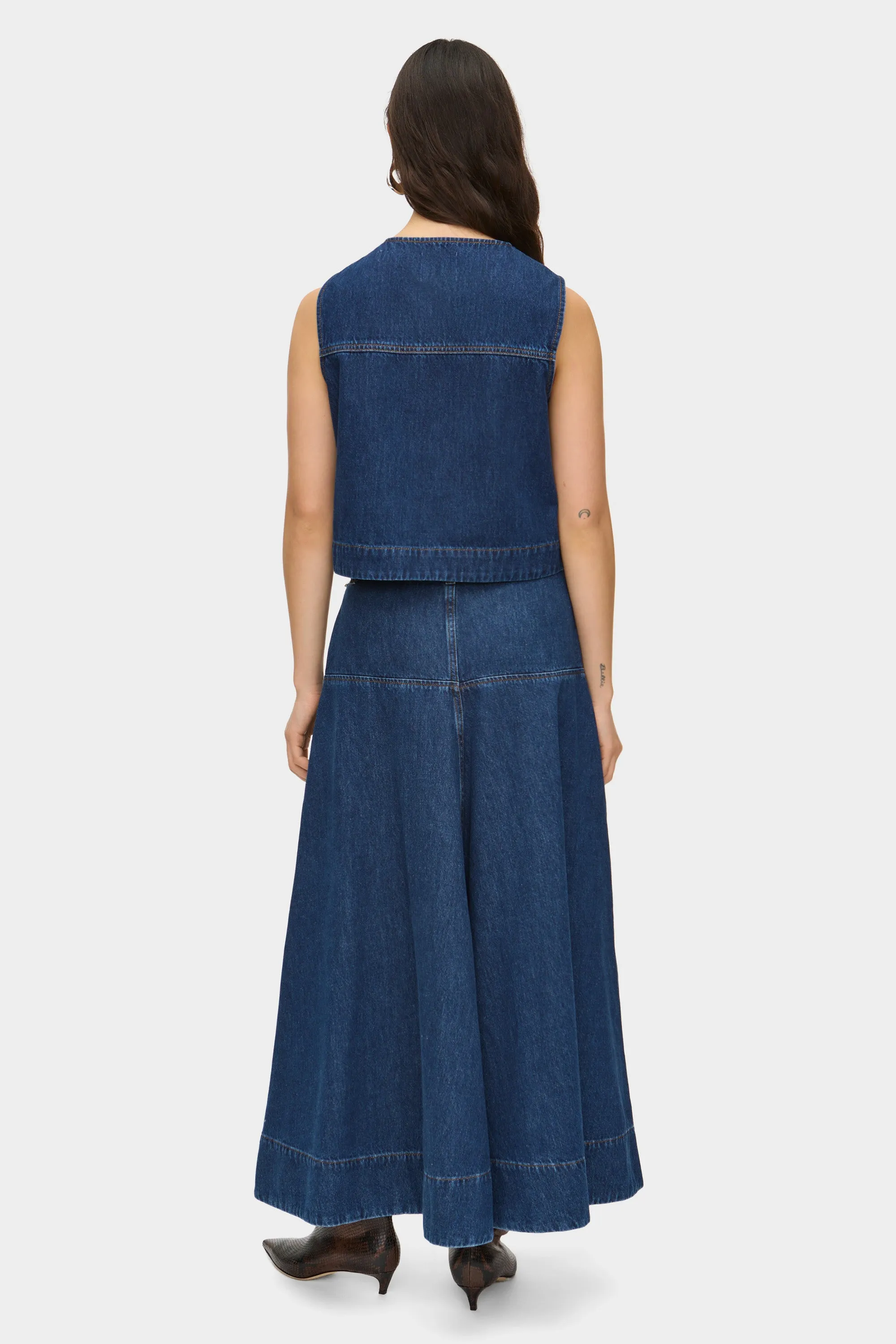 Bobbie Denim Sleeveless Top sold by Aligne product image thumbnail 4