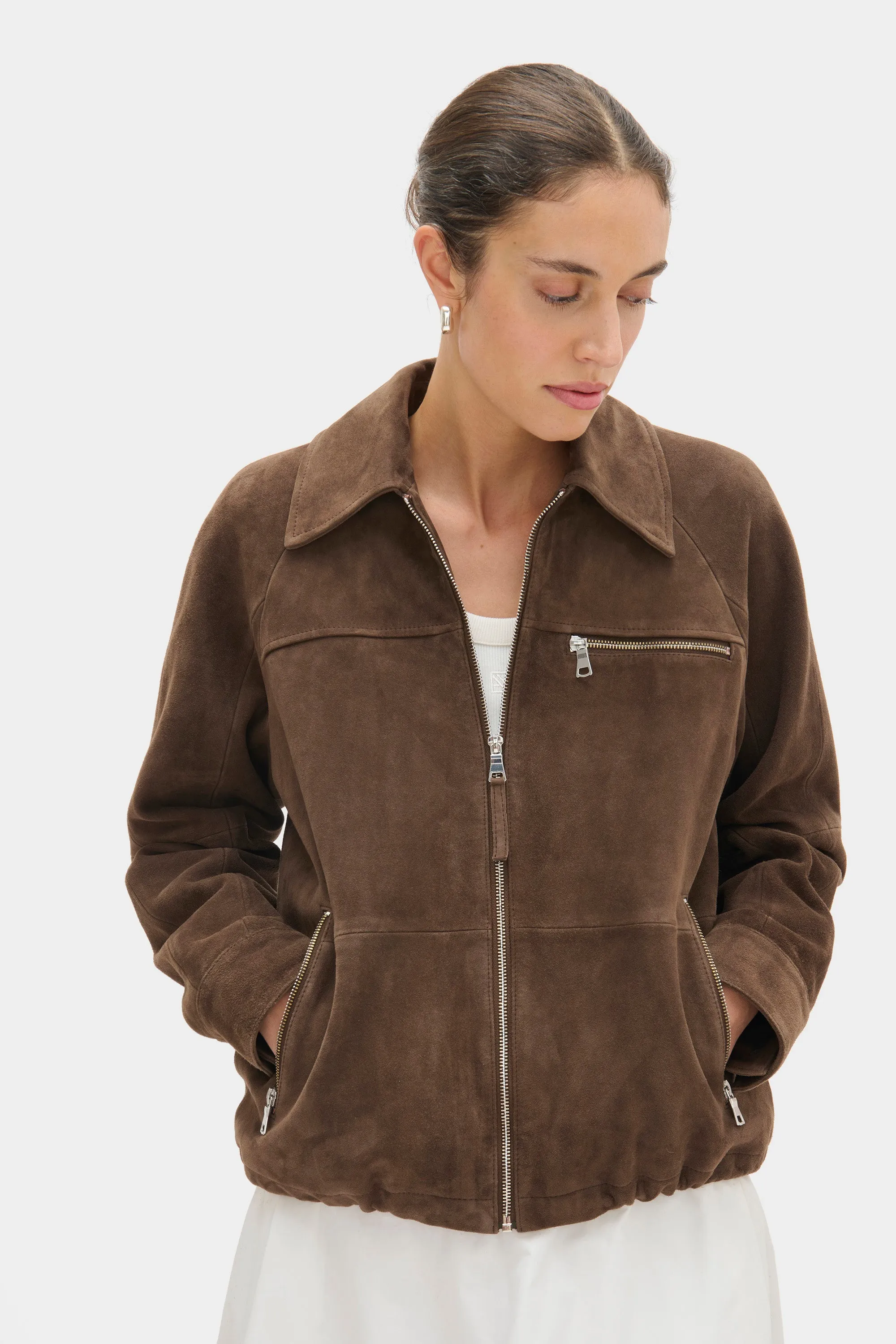 Alex Suede Jacket sold by Aligne product image thumbnail 2
