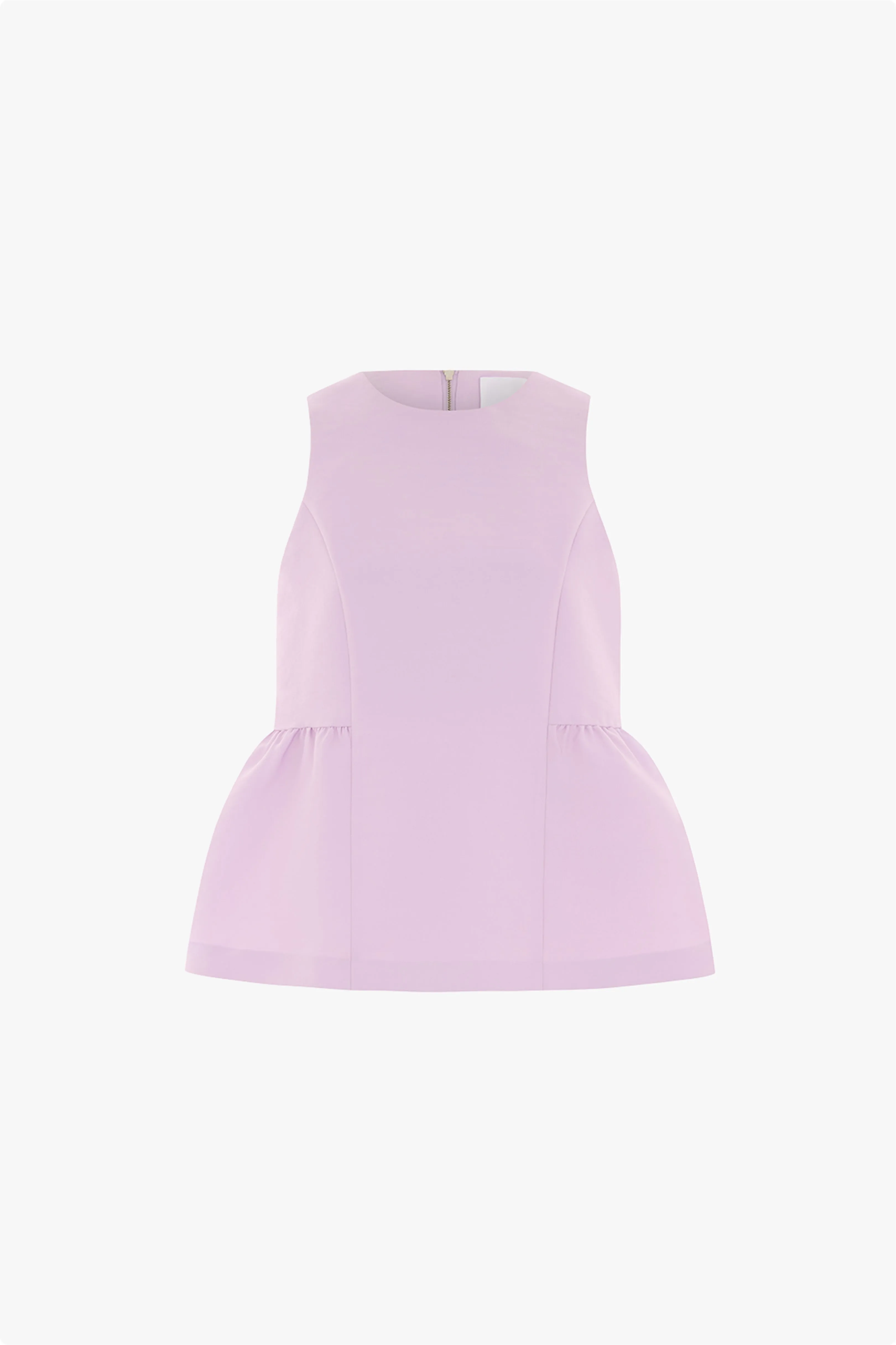 Solstice Peplum Satin Top sold by Aligne product image thumbnail 5