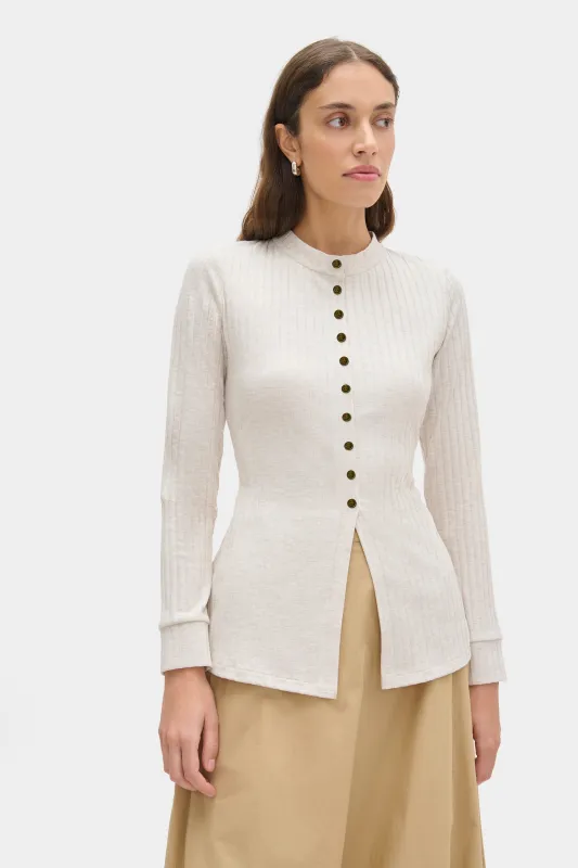 Daphne Rib Top made by Aligne