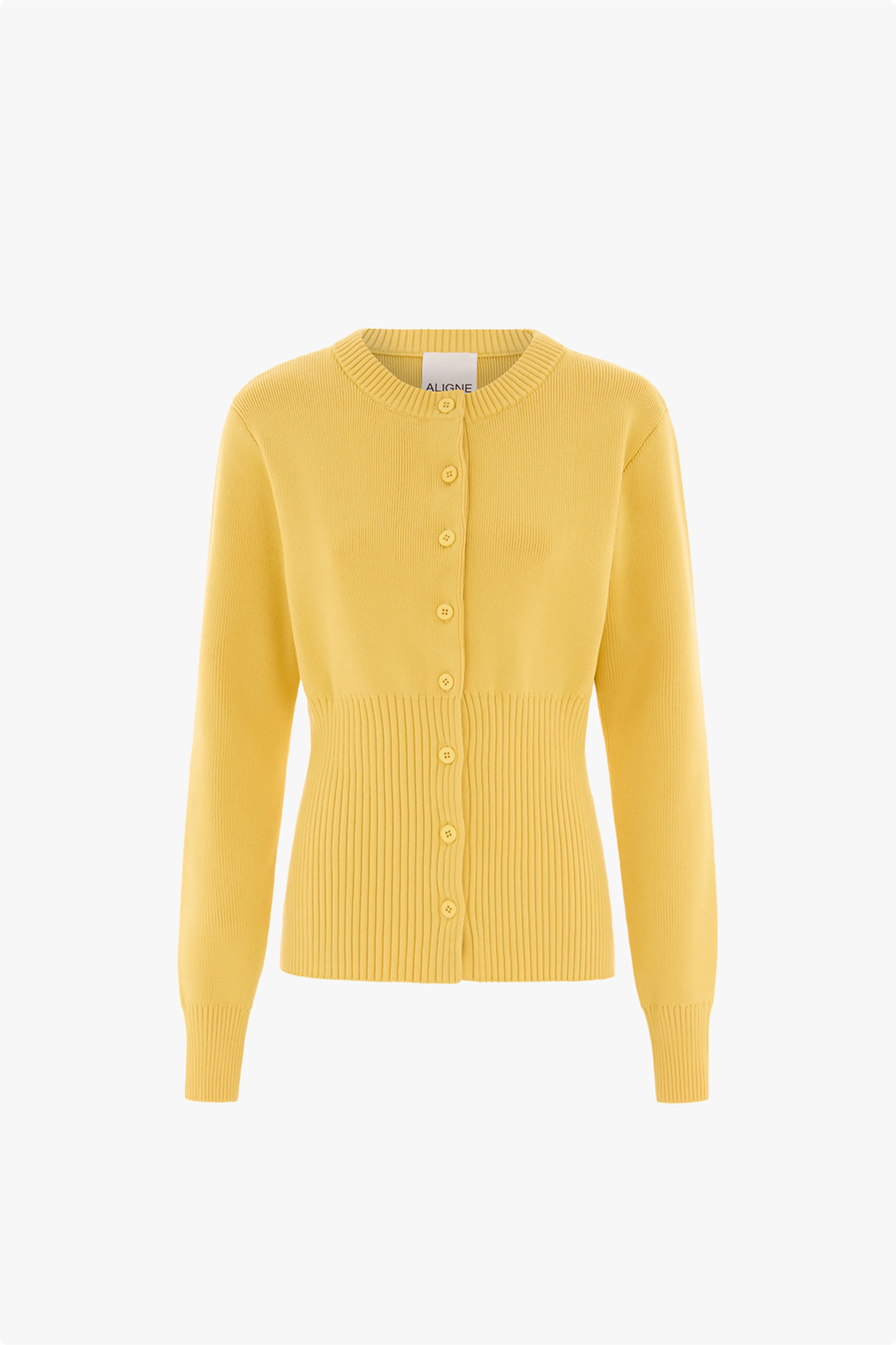 Ruby Ribbed Knitted Cardigan sold by Aligne product image thumbnail 5