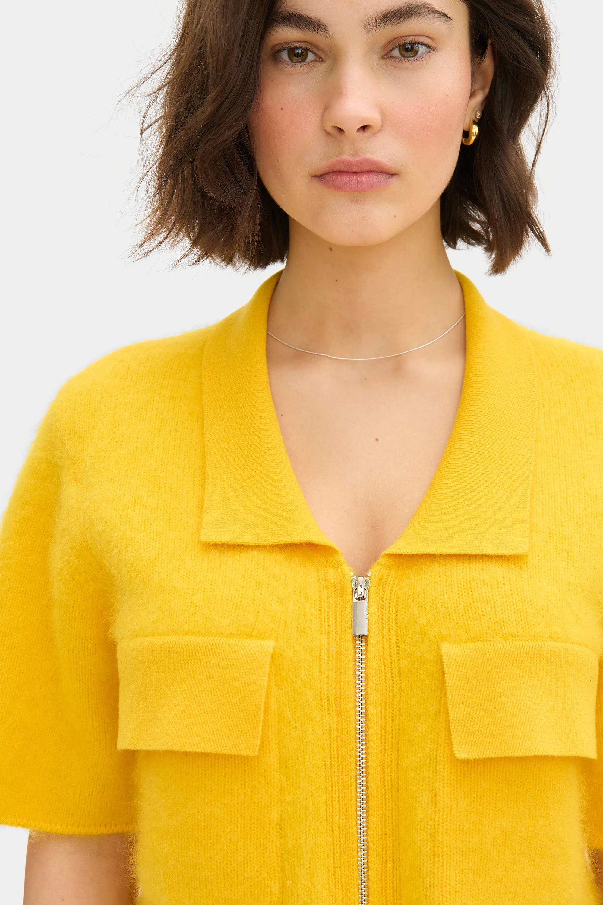 Erika Zip Up Knitted Shirt sold by Aligne product image thumbnail 3