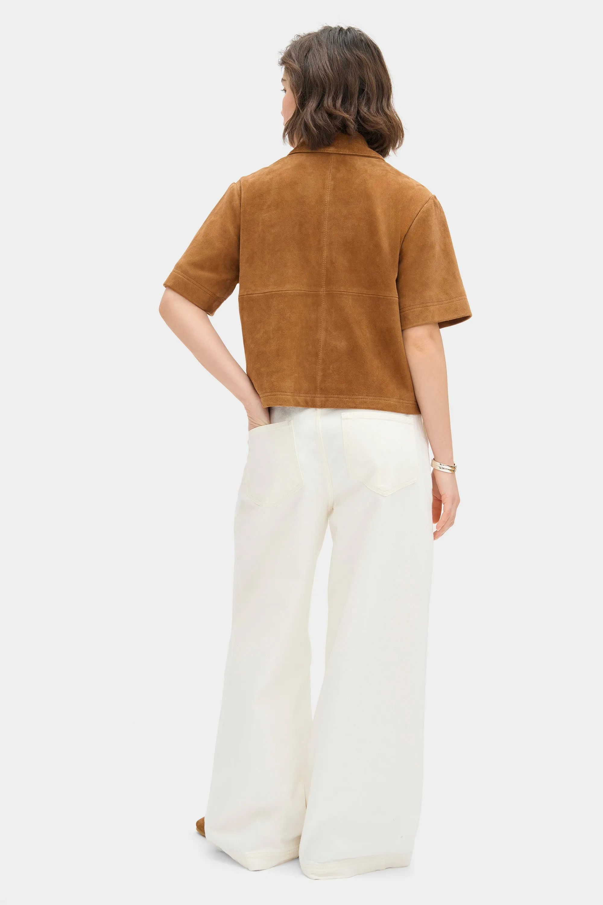 Jane Suede Shirt sold by Aligne product image thumbnail 4