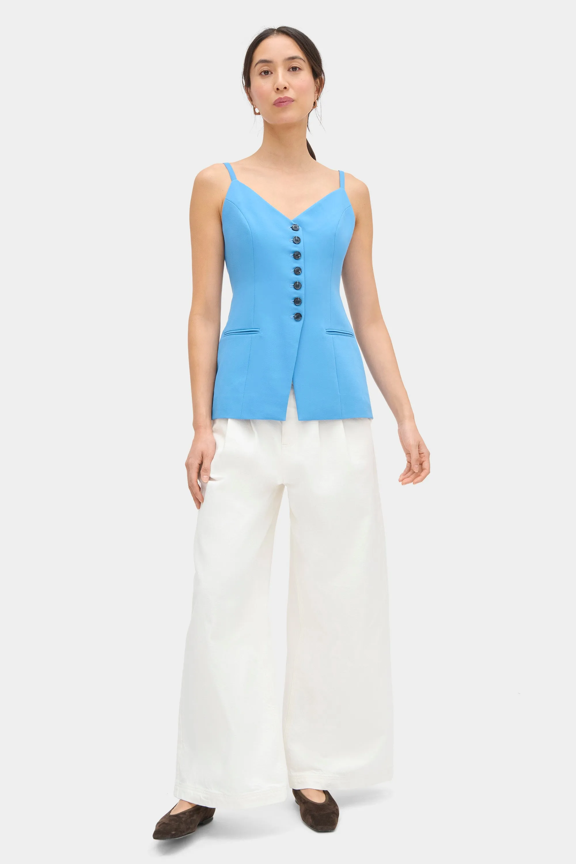 Manhattan V Neck Sleeveless Waistcoat sold by Aligne product image thumbnail 2