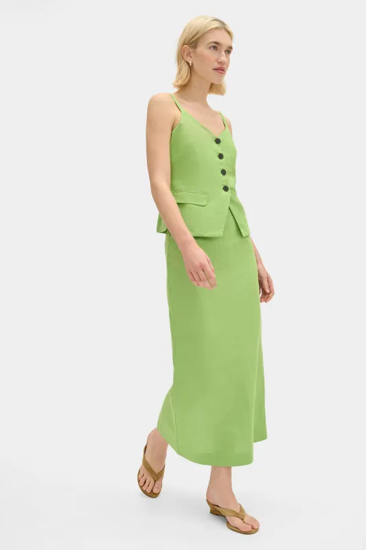 Mia Linen Maxi Skirt made by Aligne
