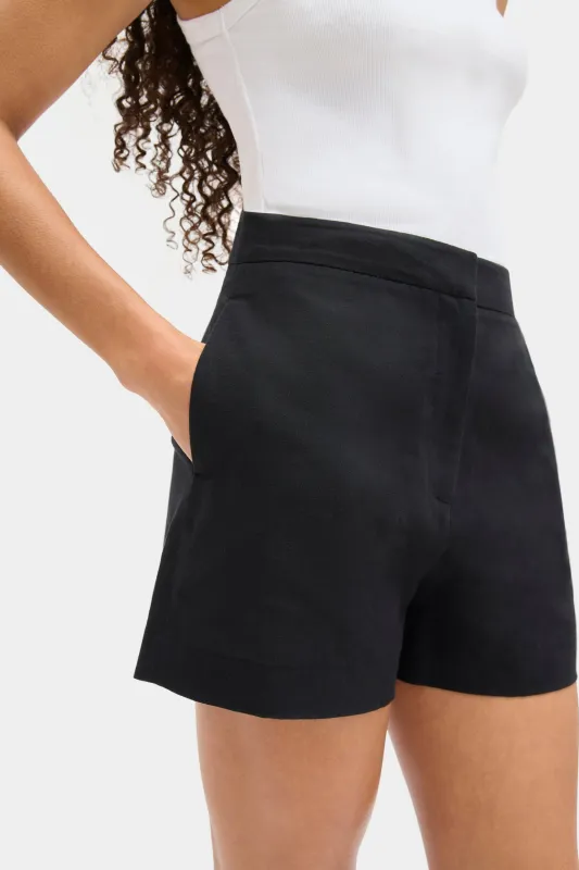 Sandra Linen Shorts made by Aligne