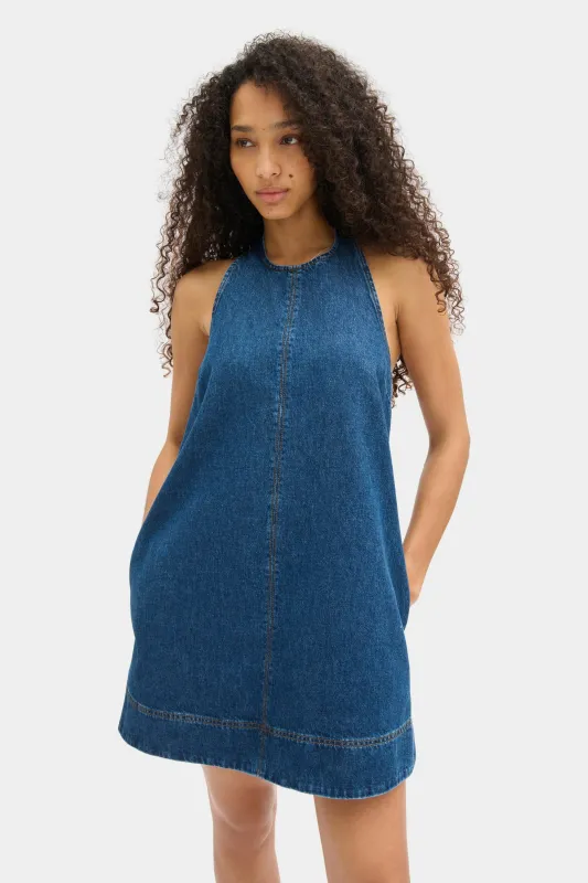 Sandy Denim Mini Dress made by Aligne