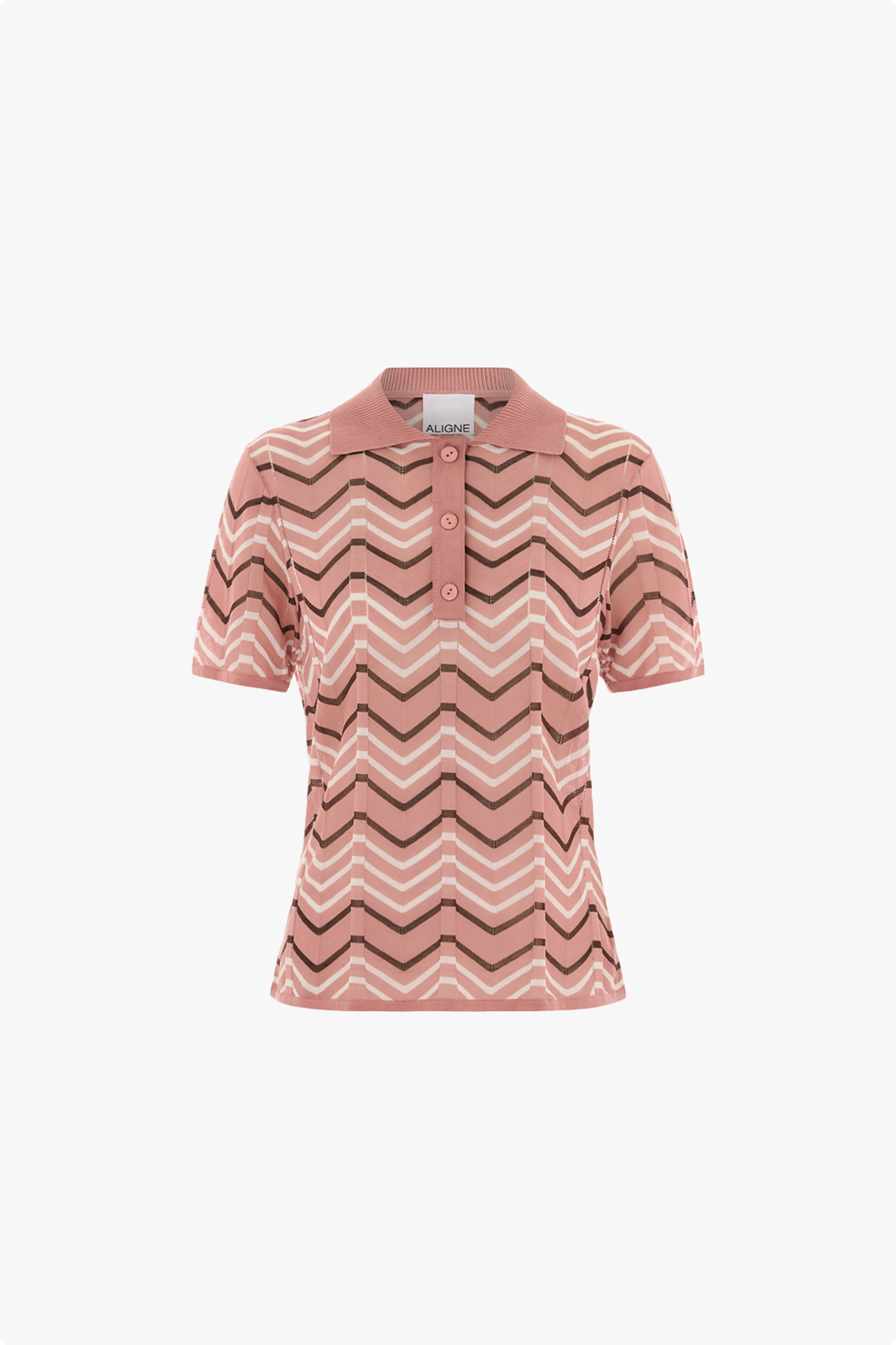 Donna Knitted Polo sold by Aligne product image thumbnail 4
