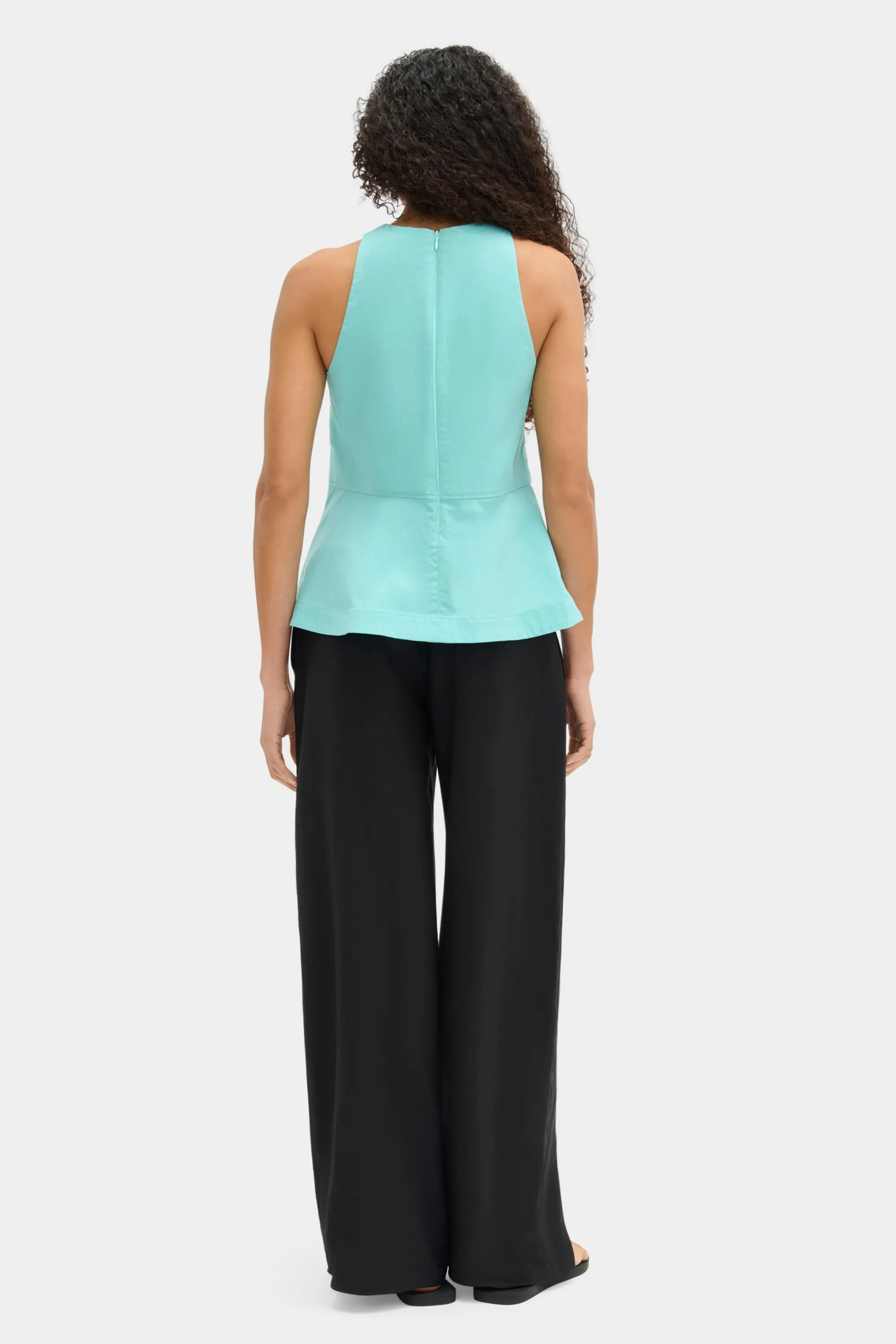Carlos Poplin Peplum Top sold by Aligne product image thumbnail 4