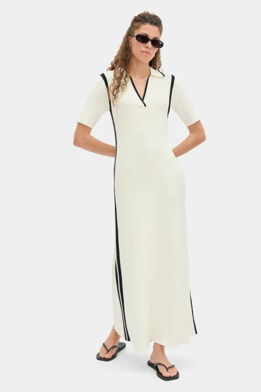 Primrose Rib Knit Maxi Dress made by Aligne