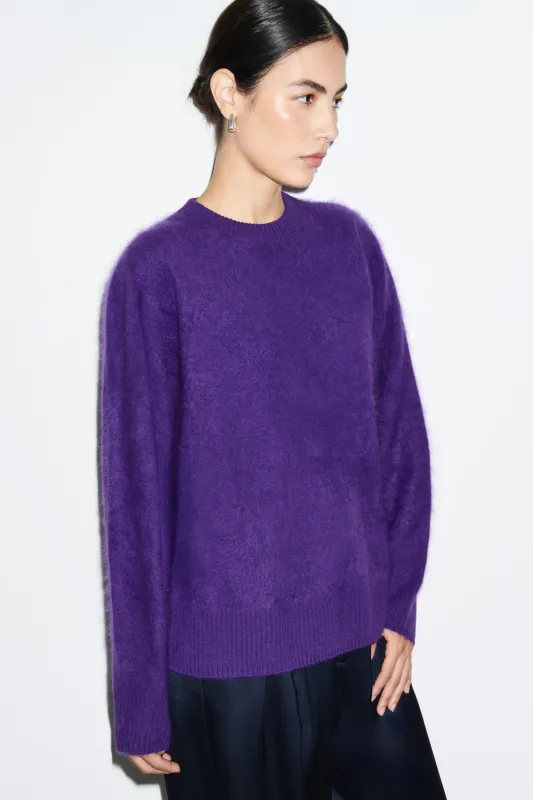 Dion Brushed Wool Jumper made by Aligne