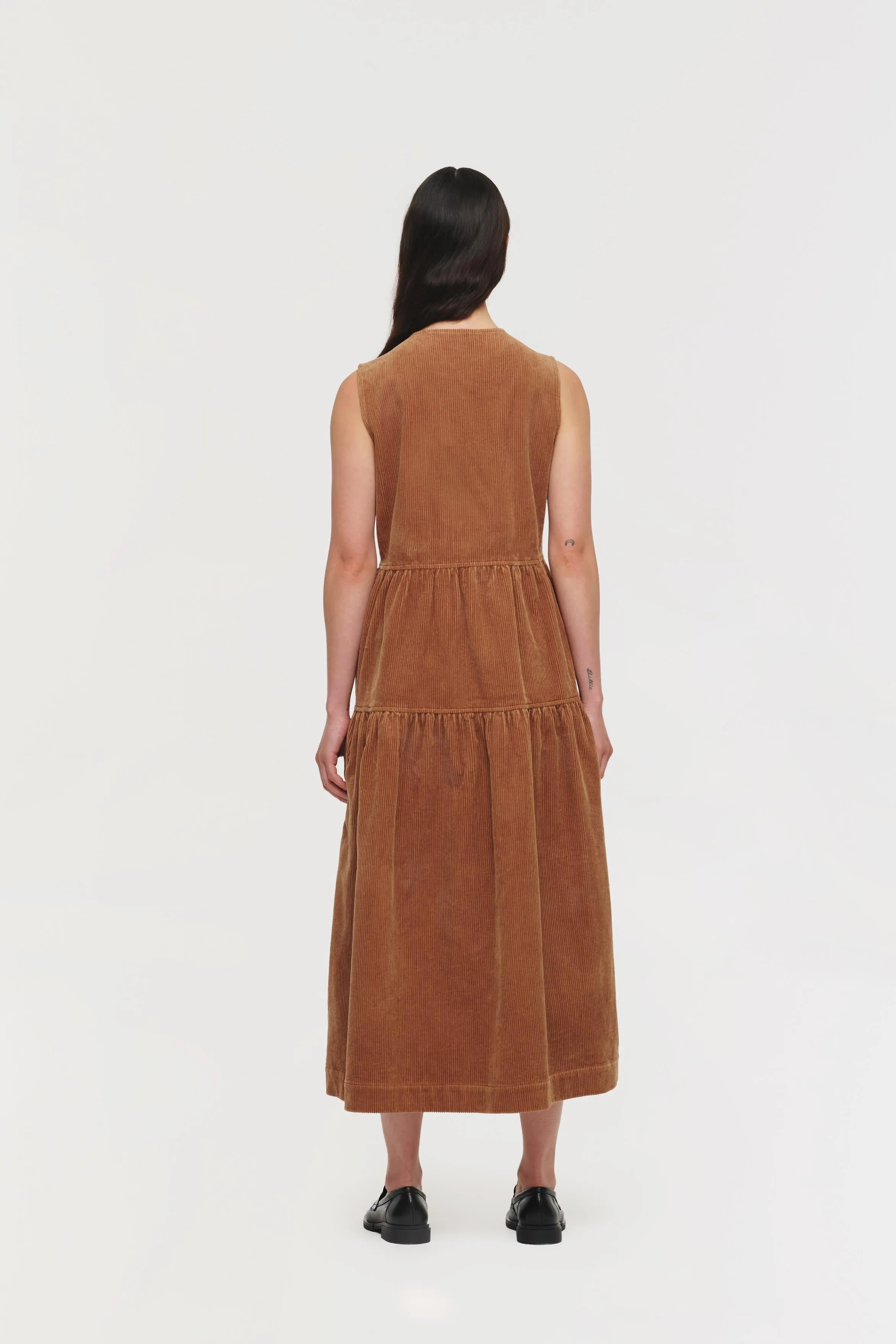 Berkley Tiered Cord Dress sold by Aligne product image thumbnail 5