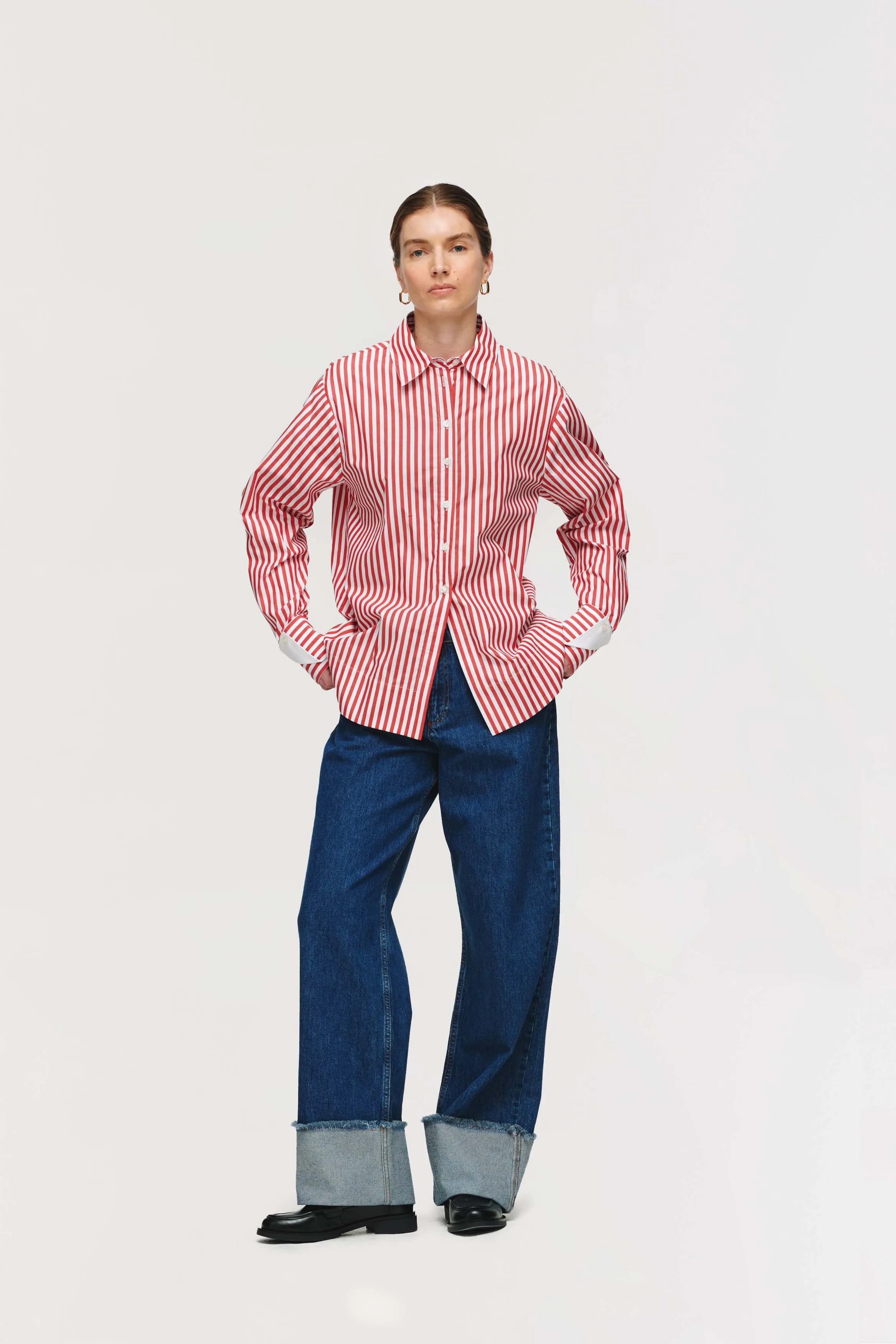 Thyme Stripe Shirt sold by Aligne product image thumbnail 3