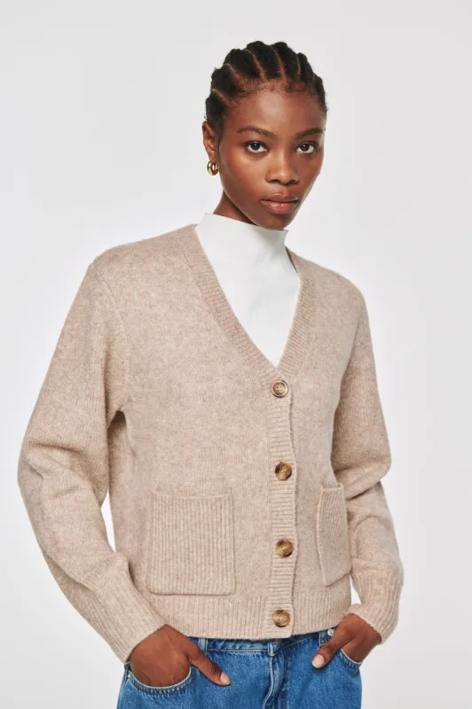 Griffin V-Neck Cardigan made by Aligne
