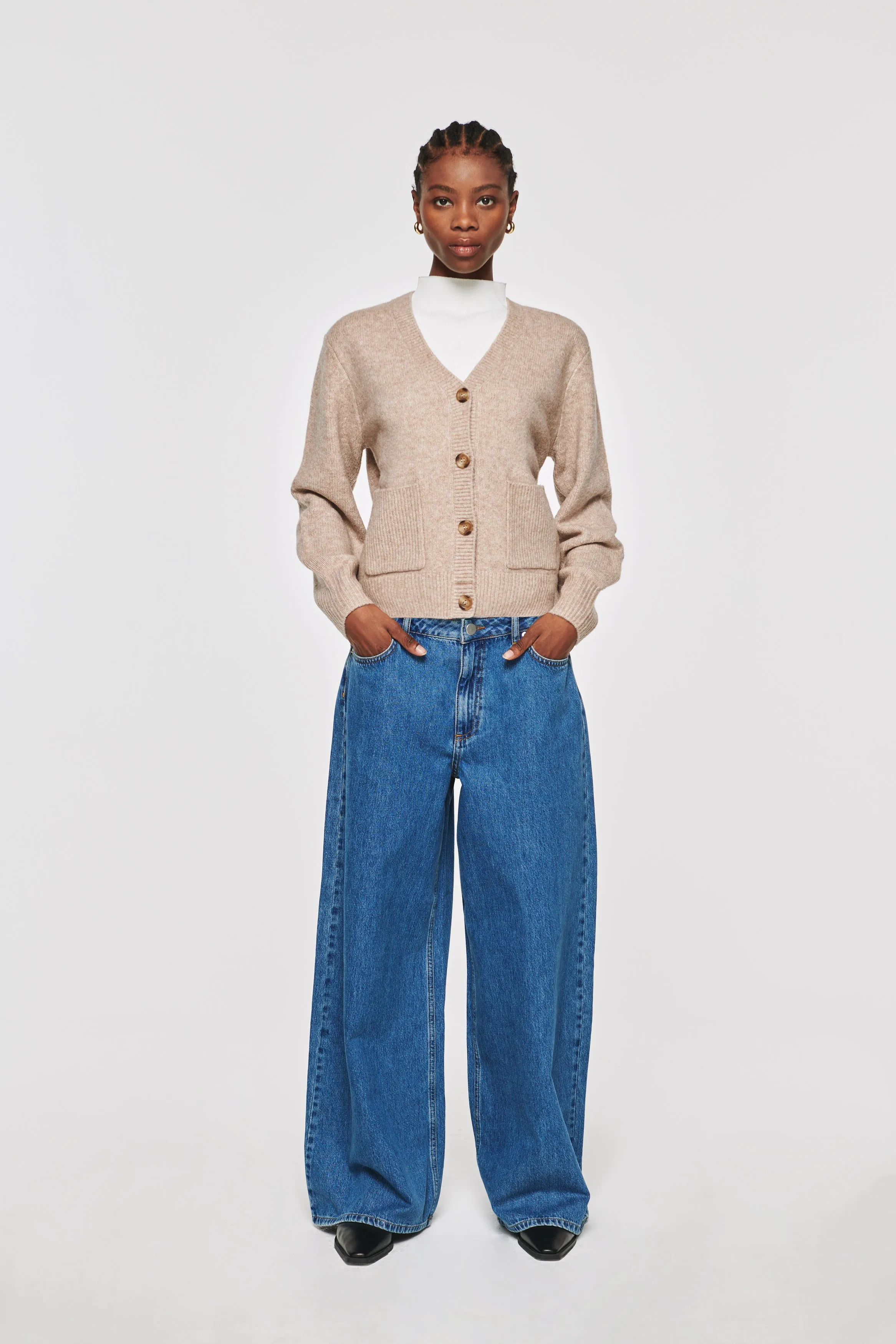Griffin V-Neck Cardigan sold by Aligne product image thumbnail 2