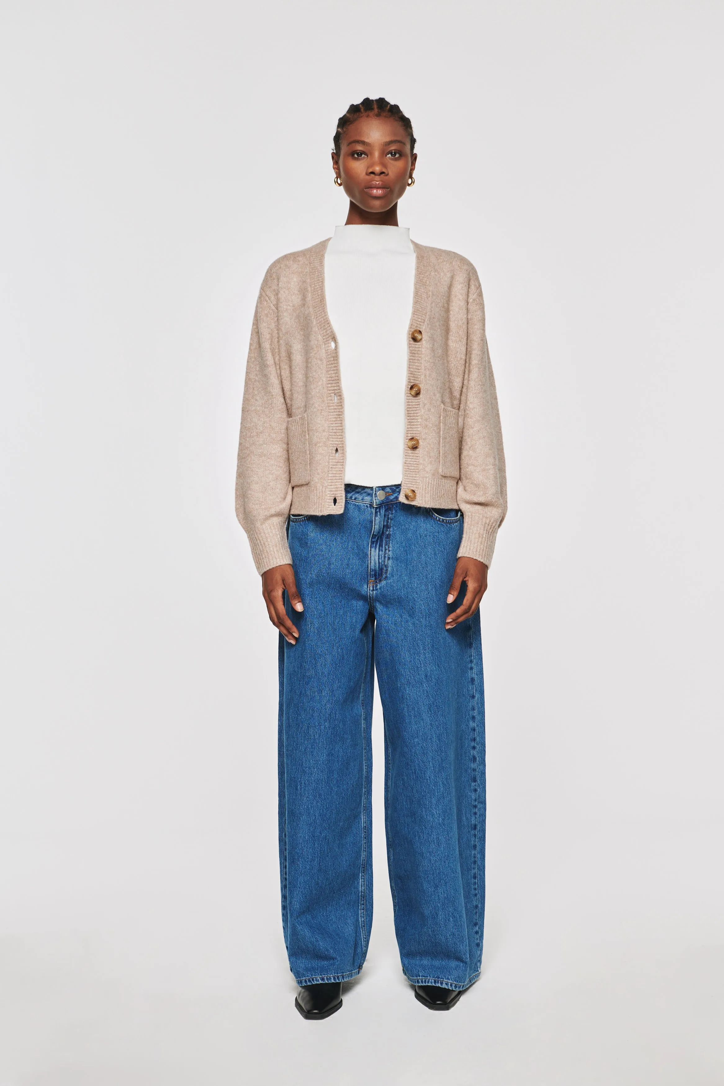Griffin V-Neck Cardigan sold by Aligne product image thumbnail 3