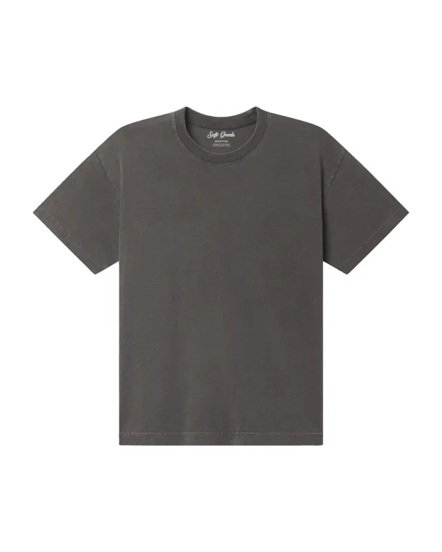 The Classic Tee - Pigment Black made by Softgoods