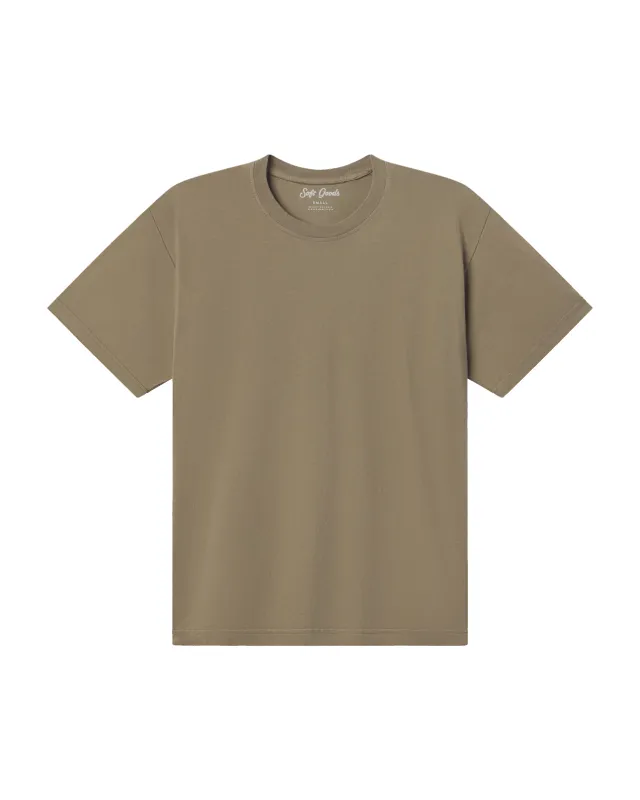 The Classic Tee - Olive Drab made by Softgoods