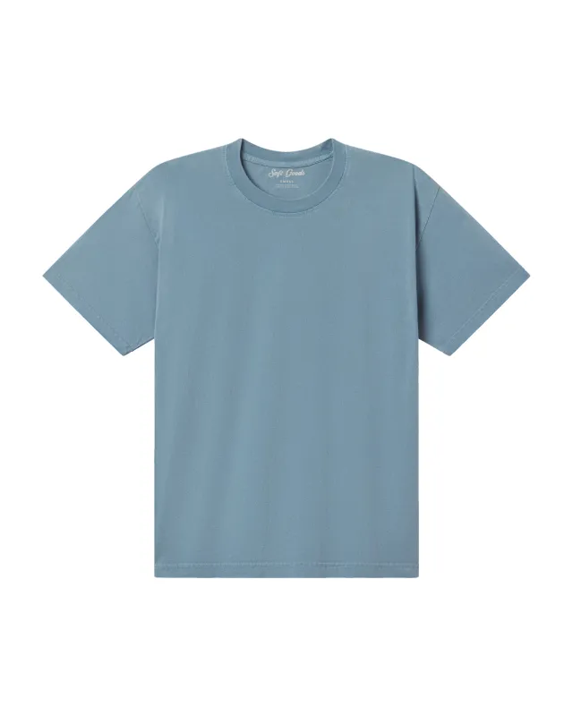 The Classic Tee - Sky Blue made by Softgoods