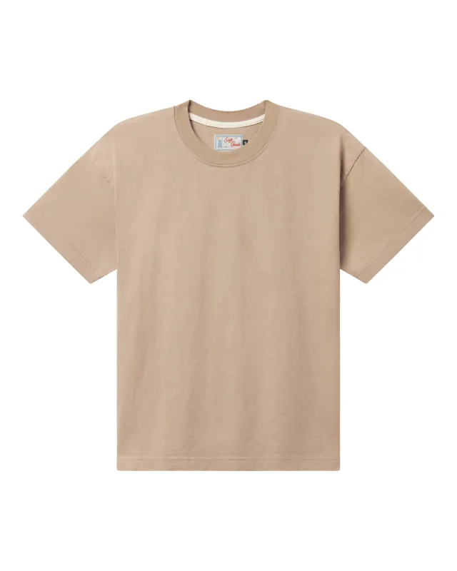 The Heavyweight Tee - Quicksand made by Softgoods
