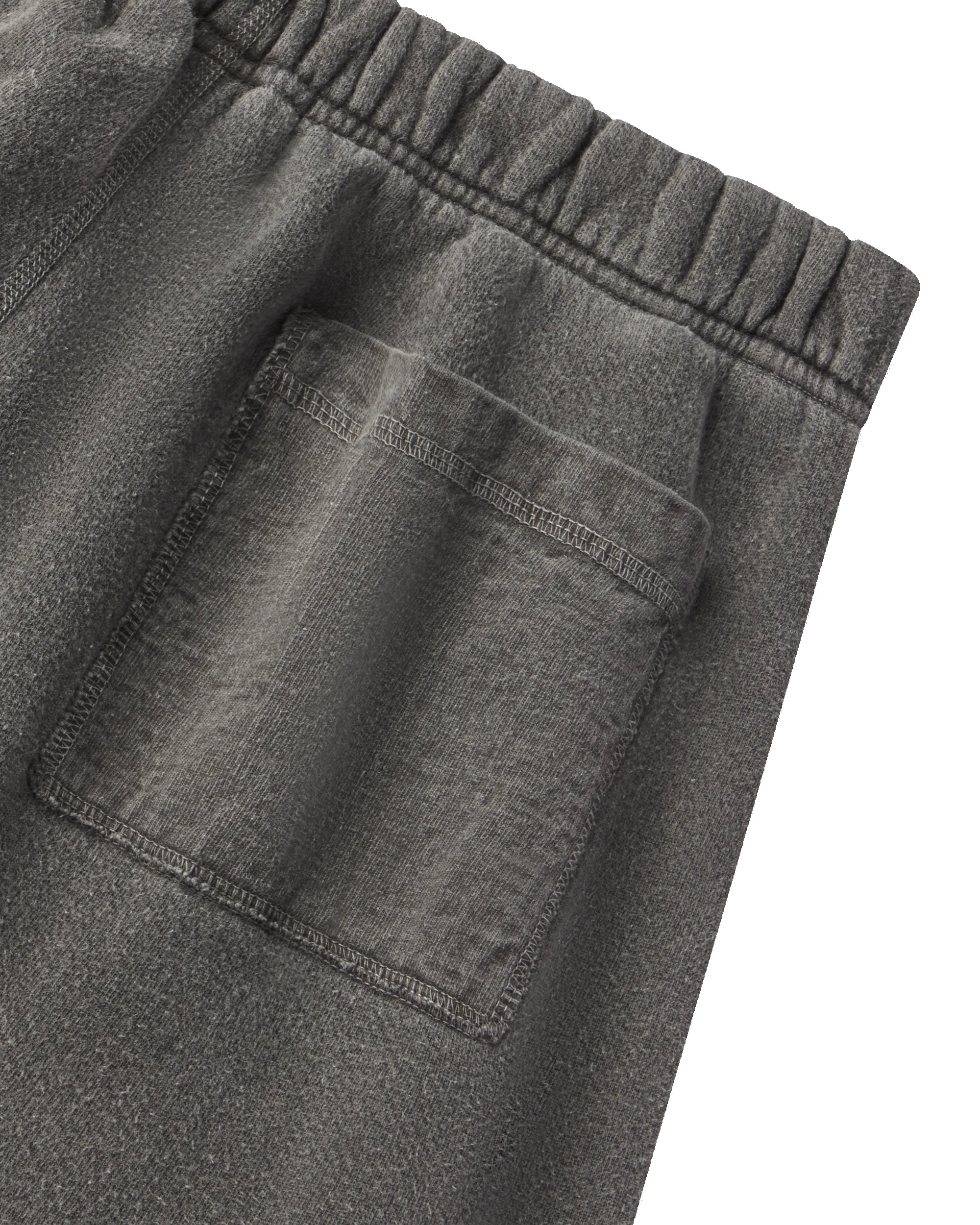 Double Front Sweatpants - Pigment Black sold by Soft Goods Detroit product image thumbnail 5