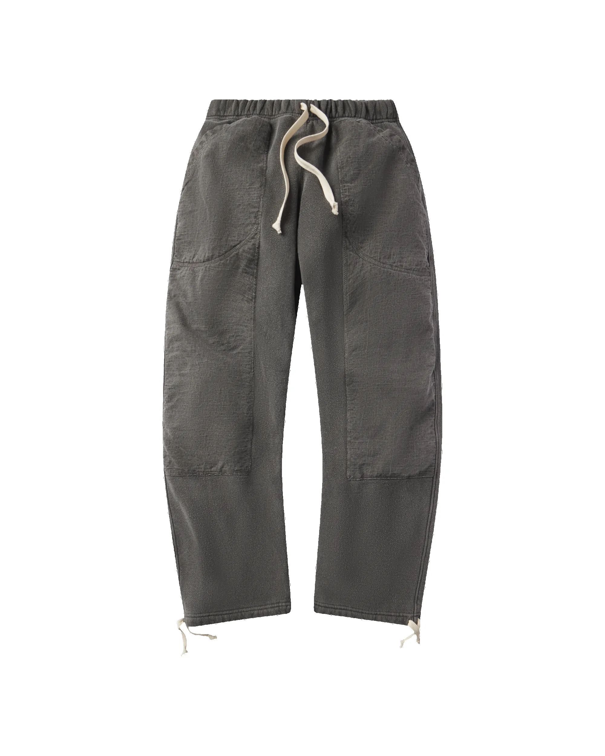 Double Front Sweatpants - Pigment Black sold by Soft Goods Detroit