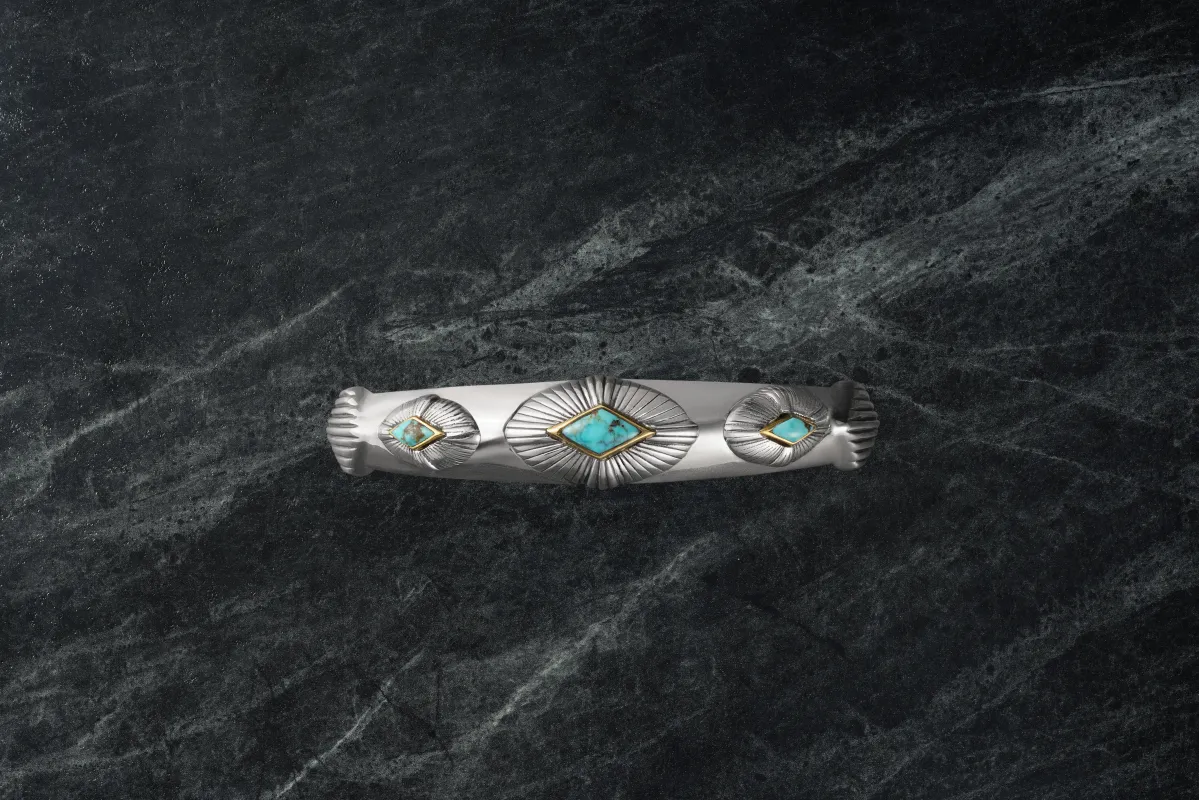 BO JOE FOR JMM: NAAKAI-NIZHÓNÍ-BRACELET sold by Jacques Marie Mage