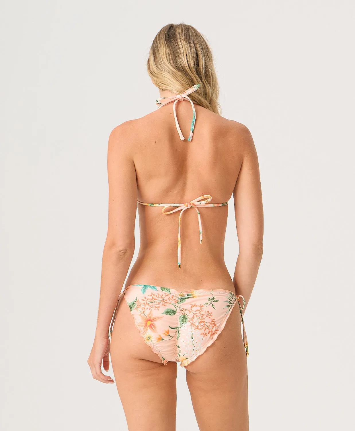 Botanica Embroidered Lettuce Edge Tie Side Bottom sold by PQ Swim product image thumbnail 5