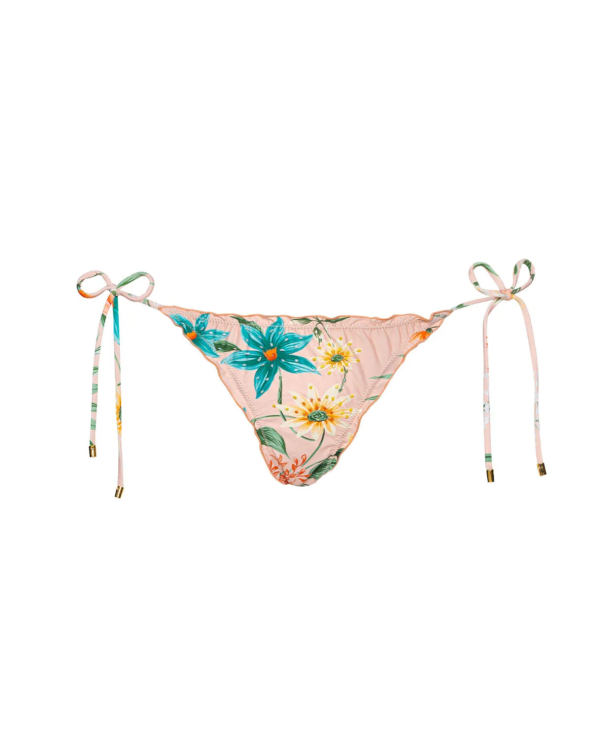 Botanica Embroidered Lettuce Edge Tie Side Bottom sold by PQ Swim product image thumbnail 2