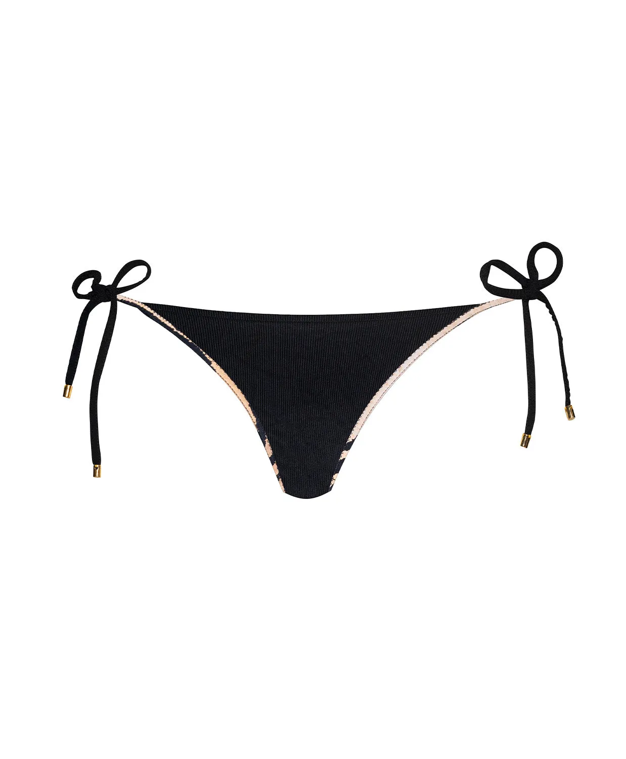 Black Cecelia Tie Side Bottom sold by PQ Swim product image thumbnail 2