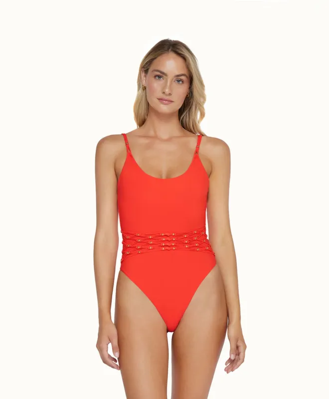 Milos Beaded Brynn One Piece (FINAL SALE) sold by PQ Swim