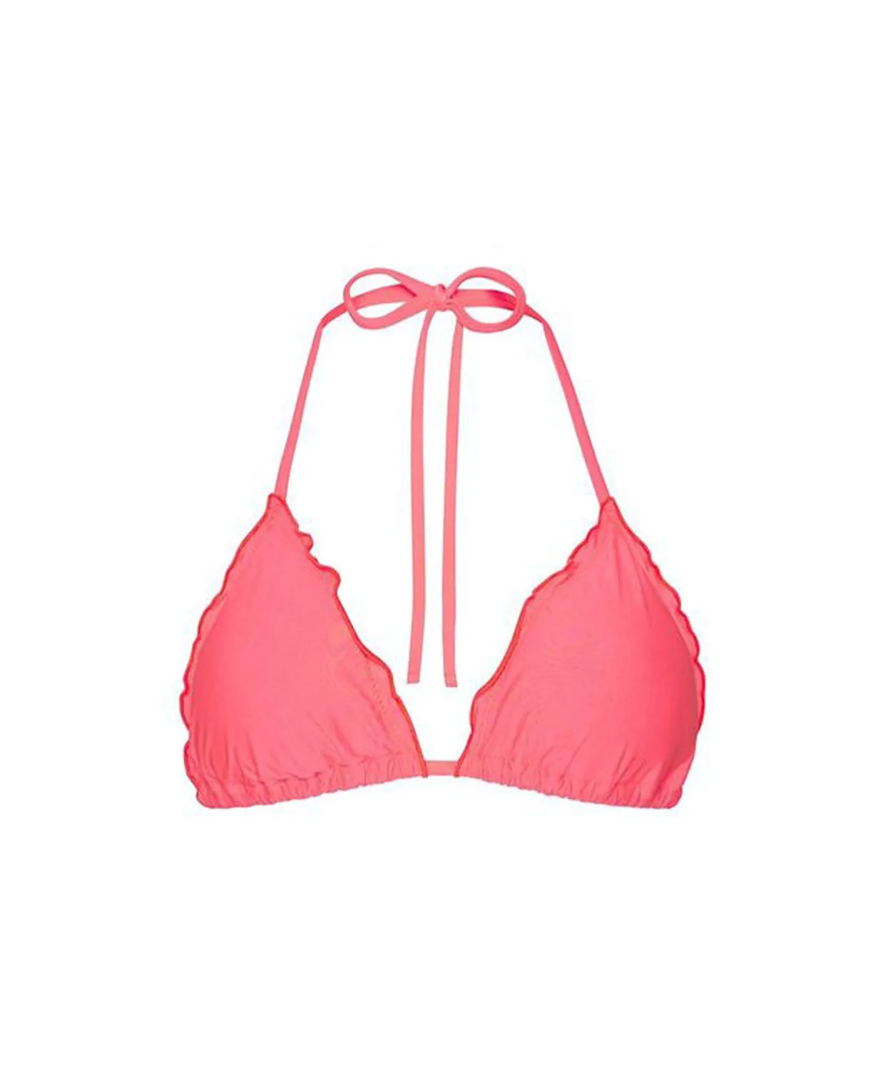 Coral Lettuce Edge Triangle Top sold by PQ Swim product image thumbnail 2