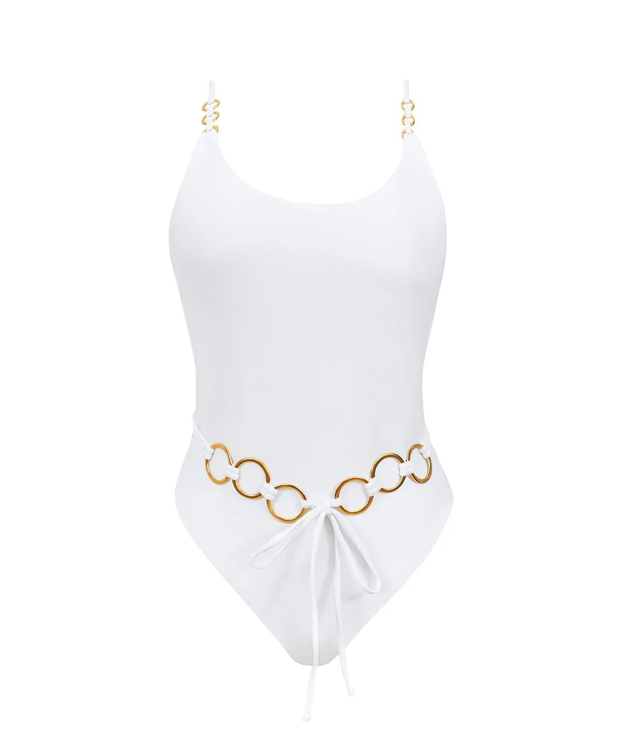 Water Lily Link Belted One Piece (FINAL SALE) sold by PQ Swim product image thumbnail 2
