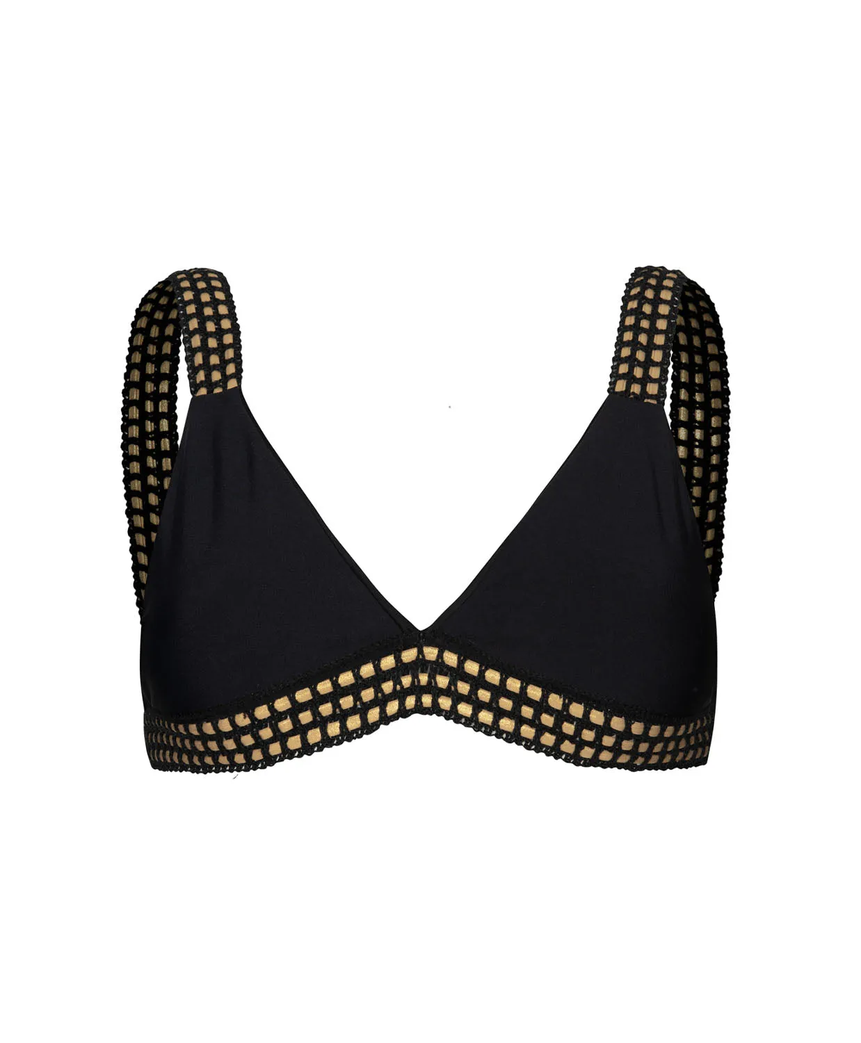Midnight Paige Elastic Banded Halter sold by PQ Swim product image thumbnail 2