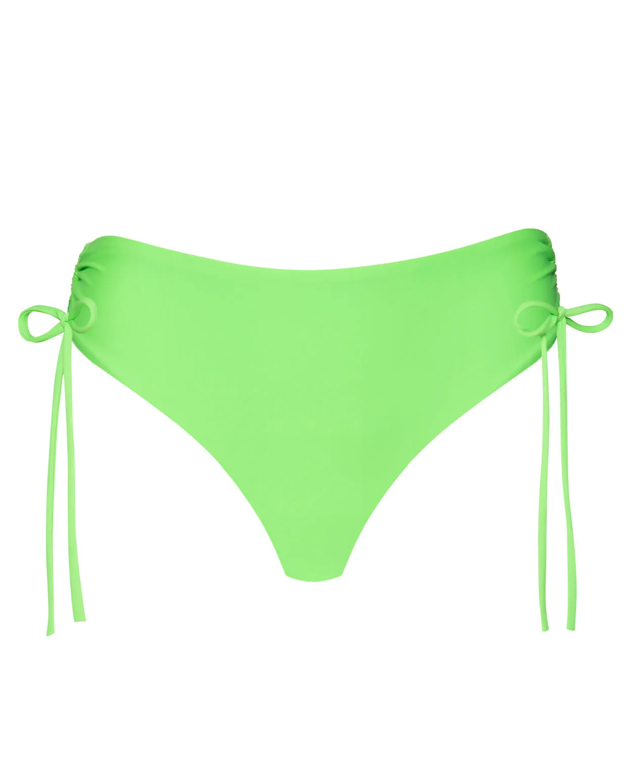 Kelly Green Ruched High Waist Bottom sold by PQ Swim product image thumbnail 2