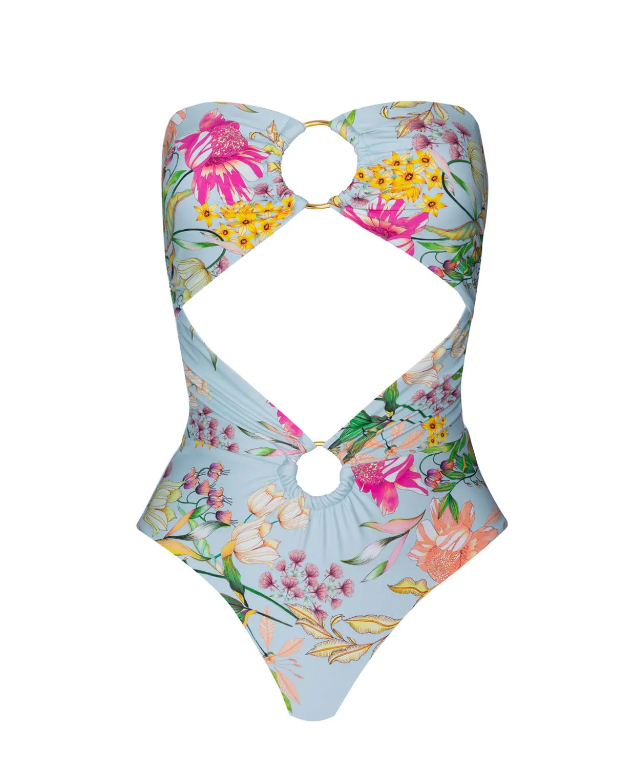 Floret Strapless Ring One Piece sold by PQ Swim product image thumbnail 2
