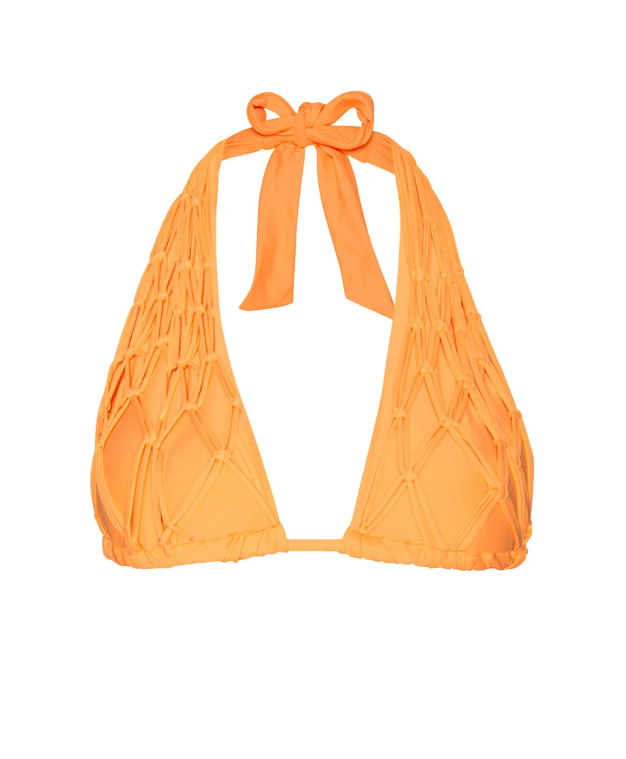 Orange Brynn Halter Top (FINAL SALE) sold by PQ Swim product image thumbnail 2