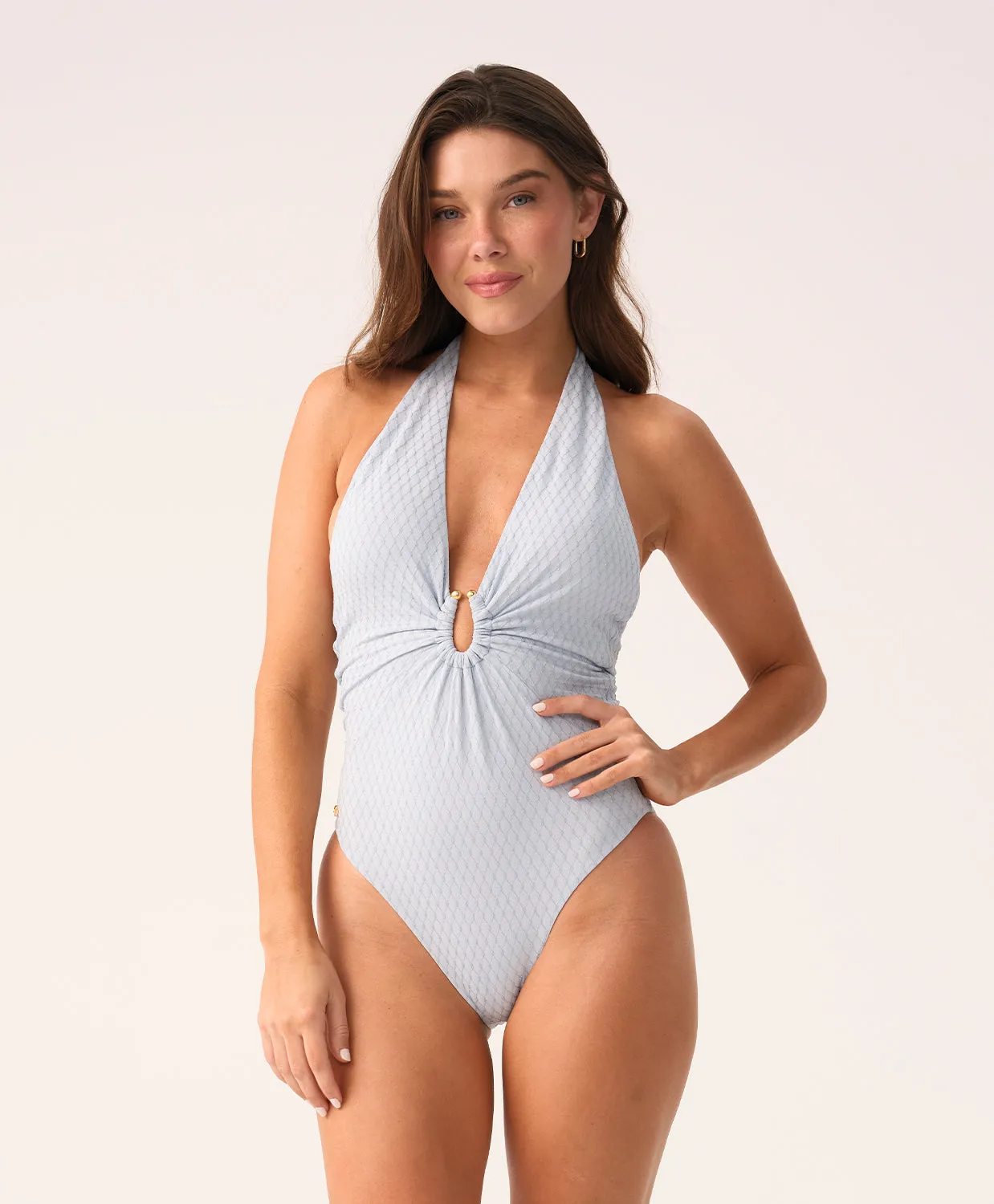 Tallulah Plunge Detail One Piece sold by PQ Swim product image thumbnail 3